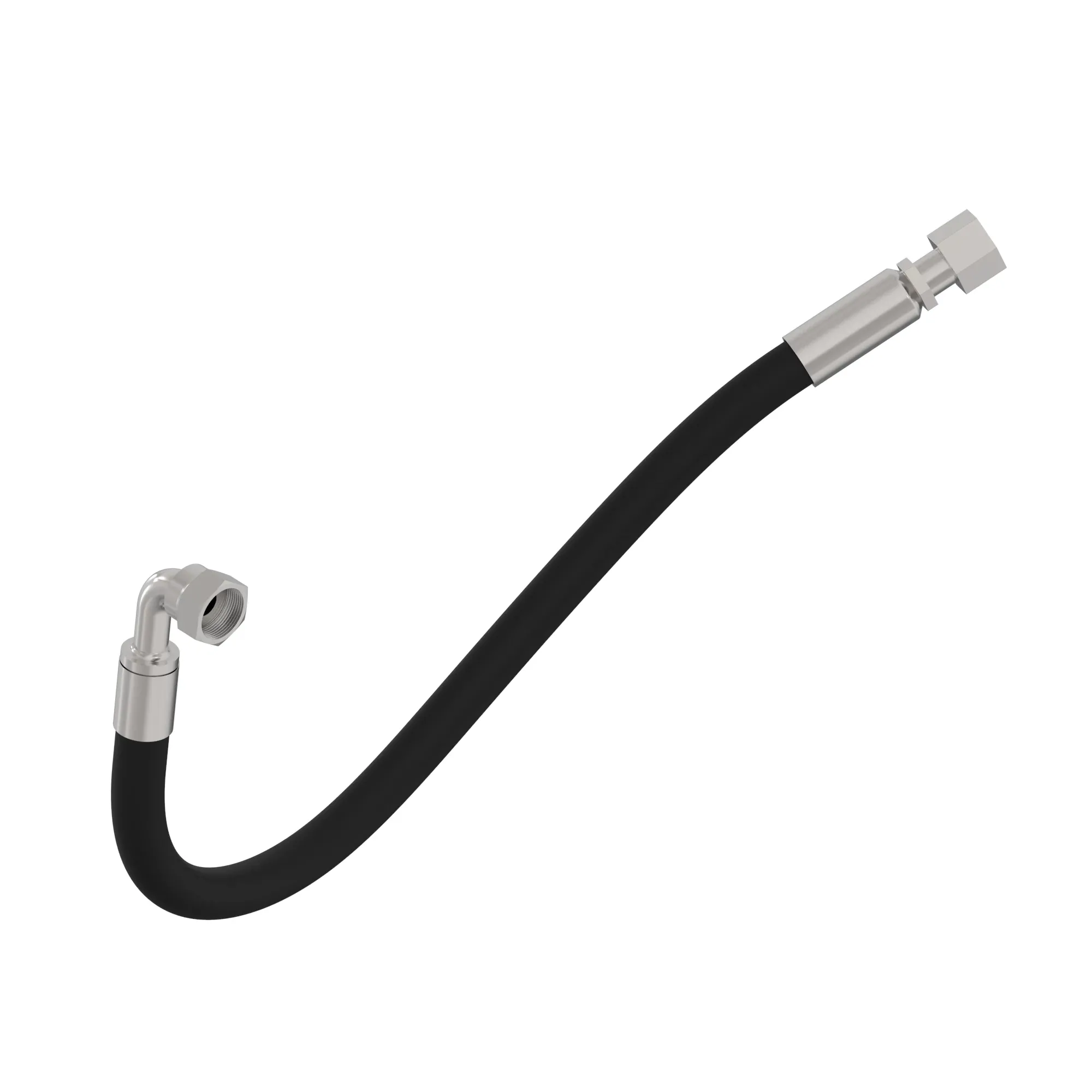 John Deere Feed Roller Hydraulic Hose - AXT17856