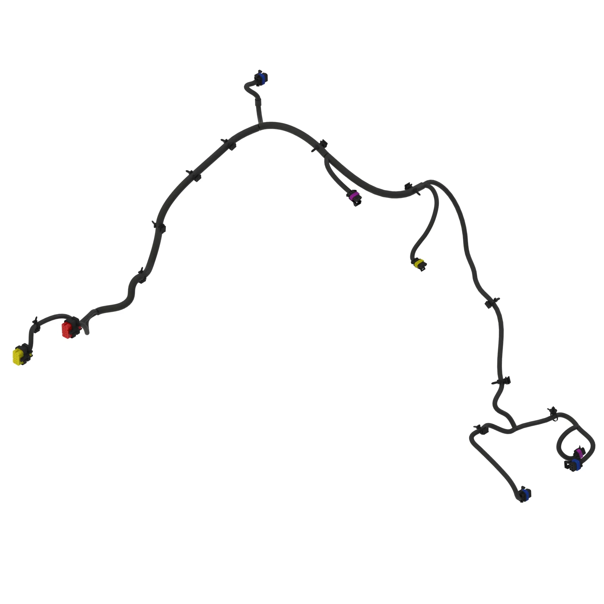 John Deere Right Fender Wheel Wiring Harness - TA19468
