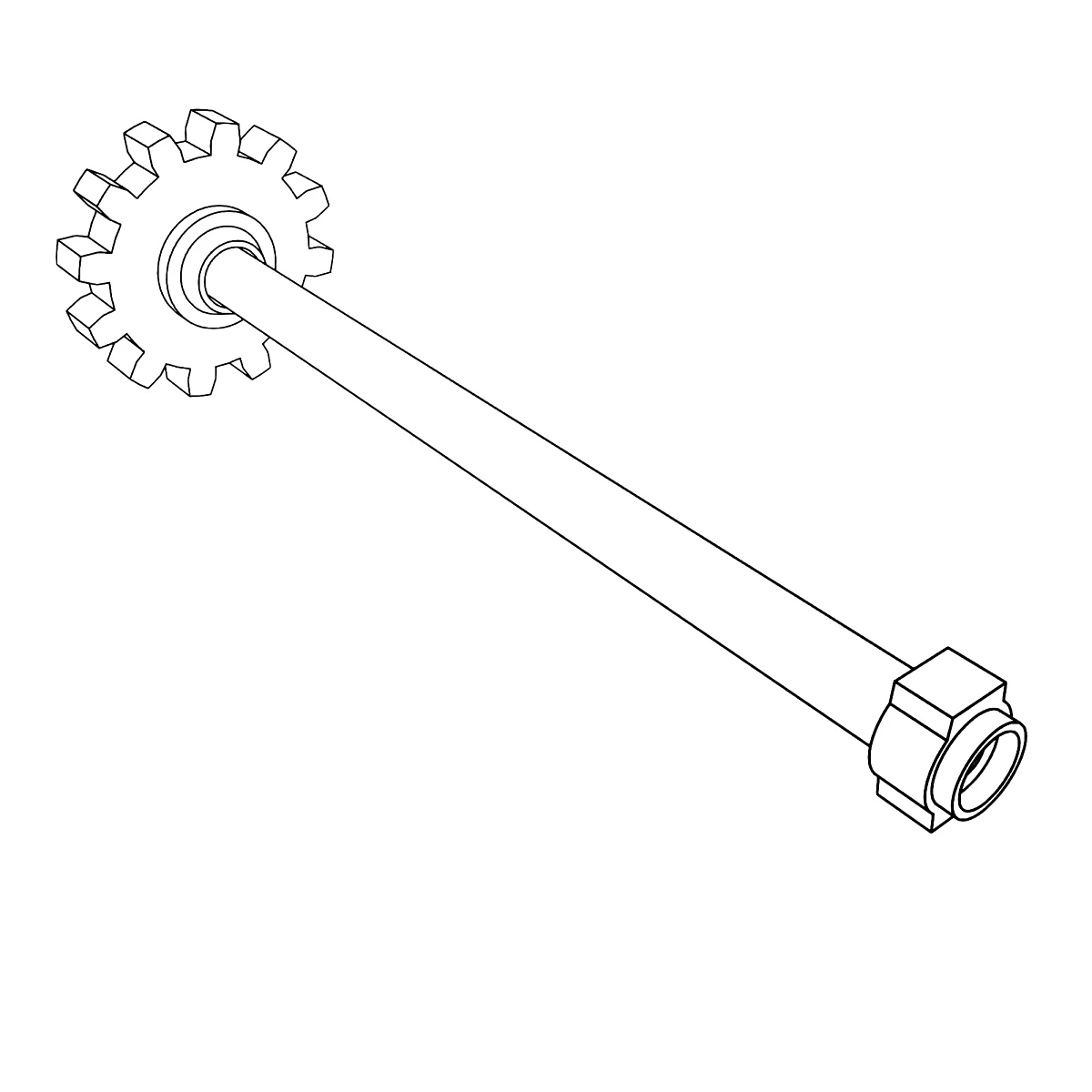 Shaft, Idler 1.5 X 35.5