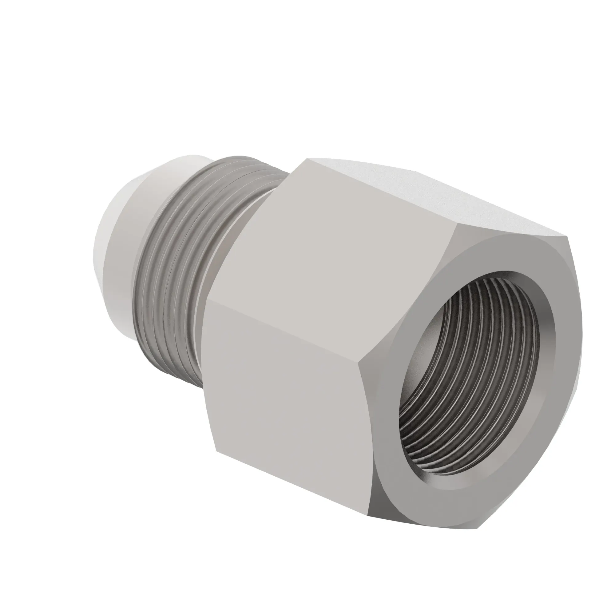 John Deere Straight Hydraulic Male to Female Fitting - F660134