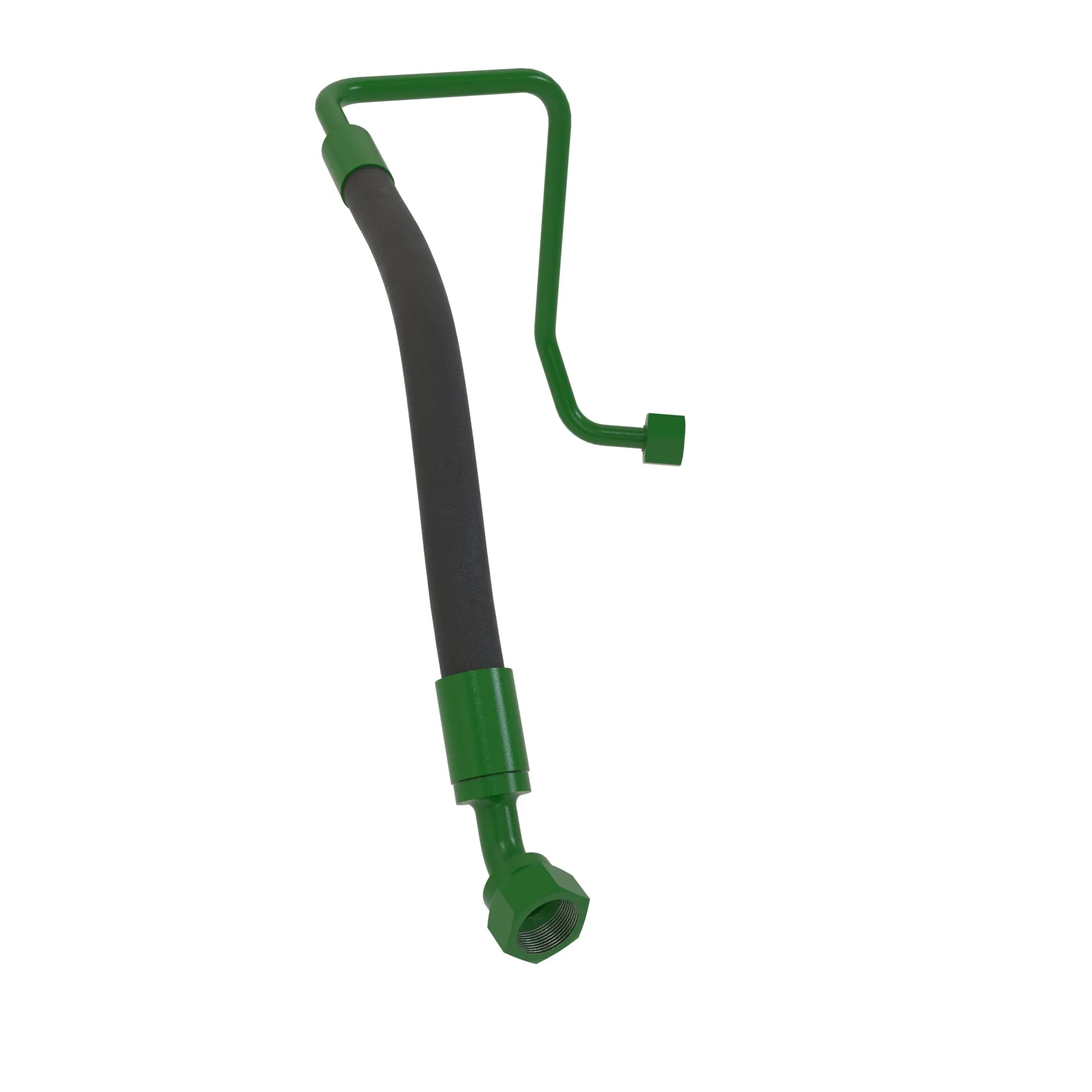 John Deere Cab Suspension RH Lower Oil Line - RE571336