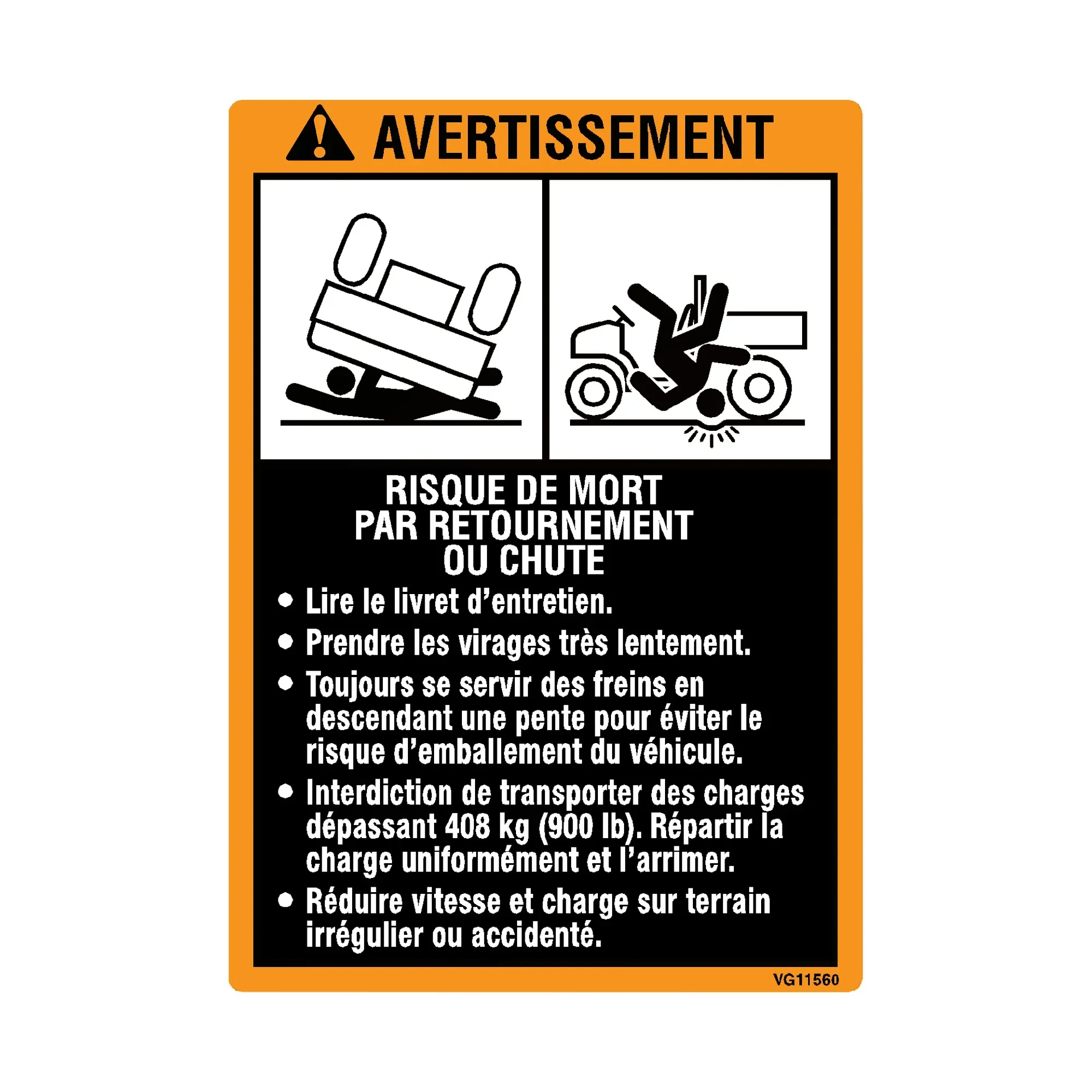 John Deere Label - VG11560