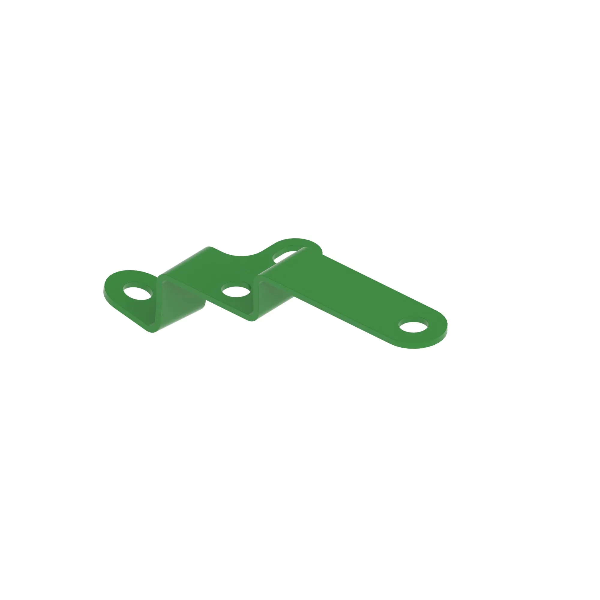 John Deere Steering Cylinder Hose and Fitting Bracket - KK38804