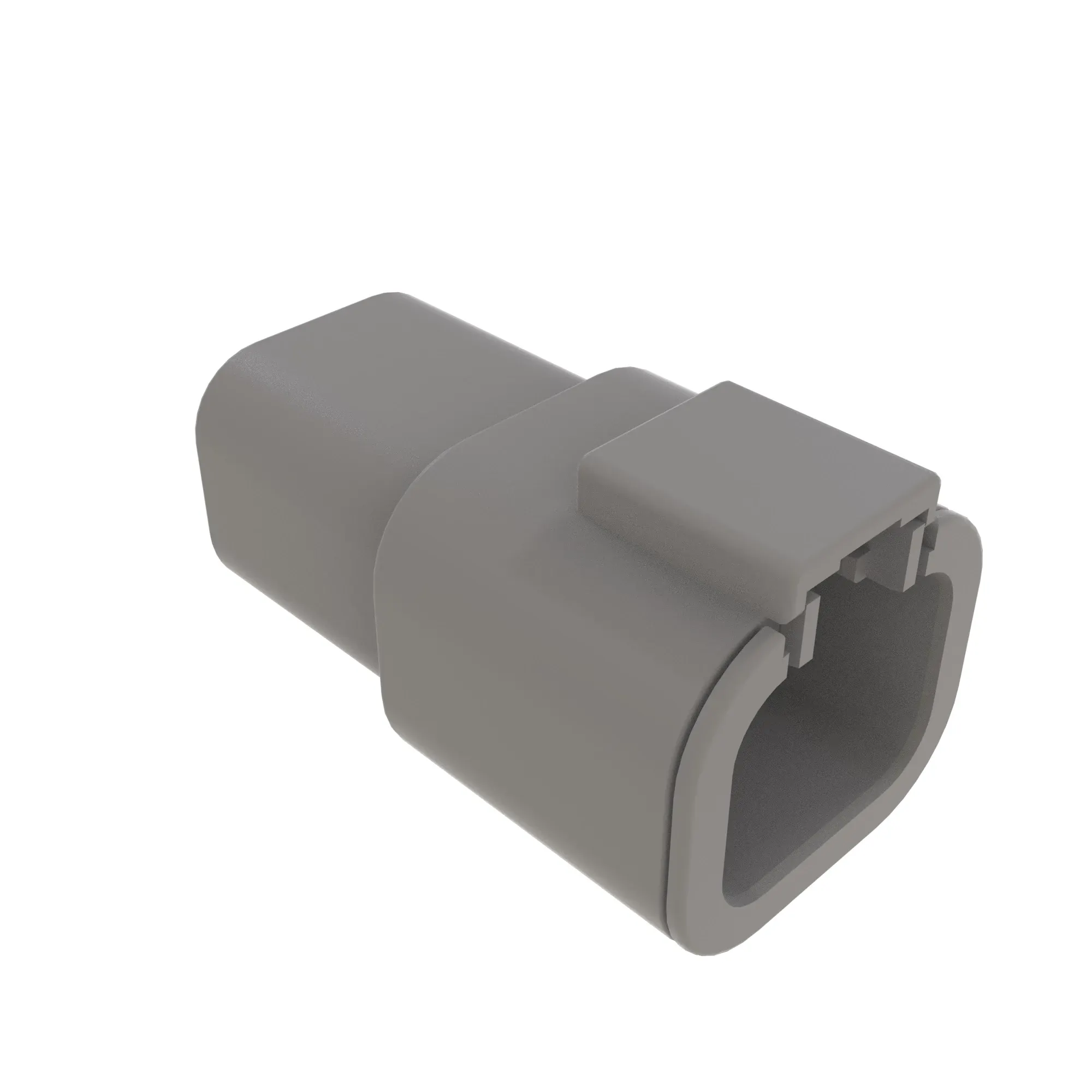 RCPT DEUTSCH  4W DTP GRAY PLSC