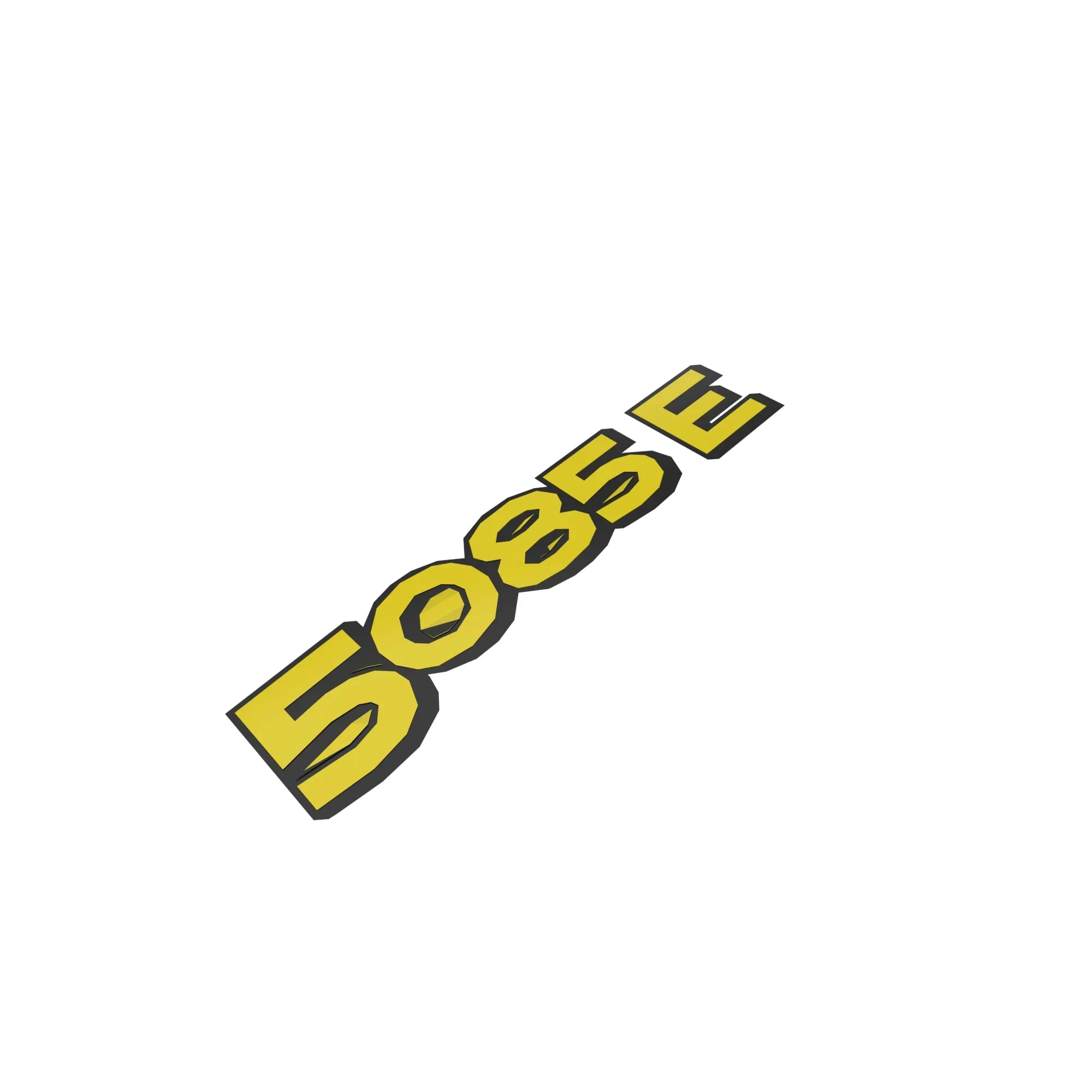 John Deere 5085E Label, Left Side - SU27257