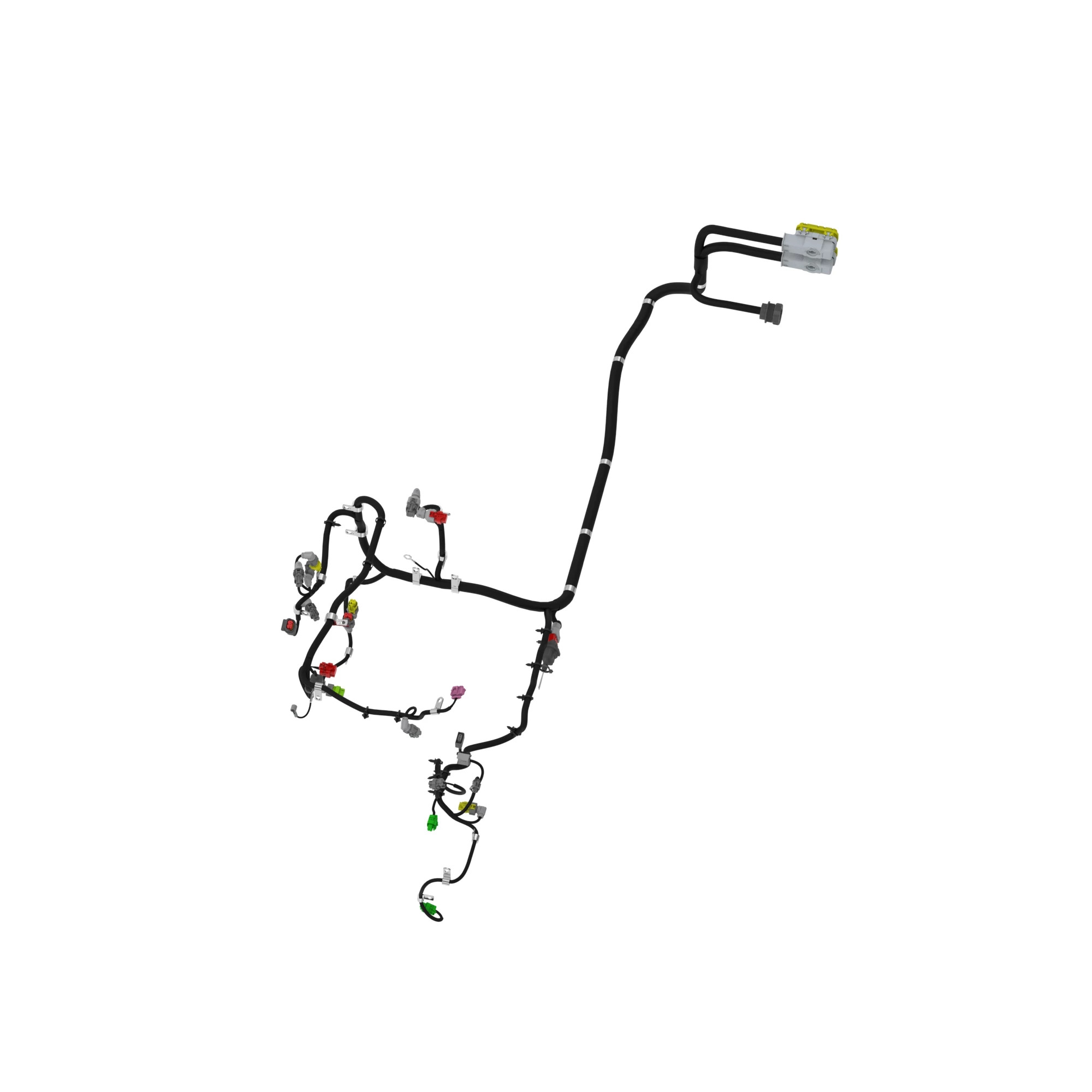 John Deere Engine Remote ECU Wiring Harness - DZ117410