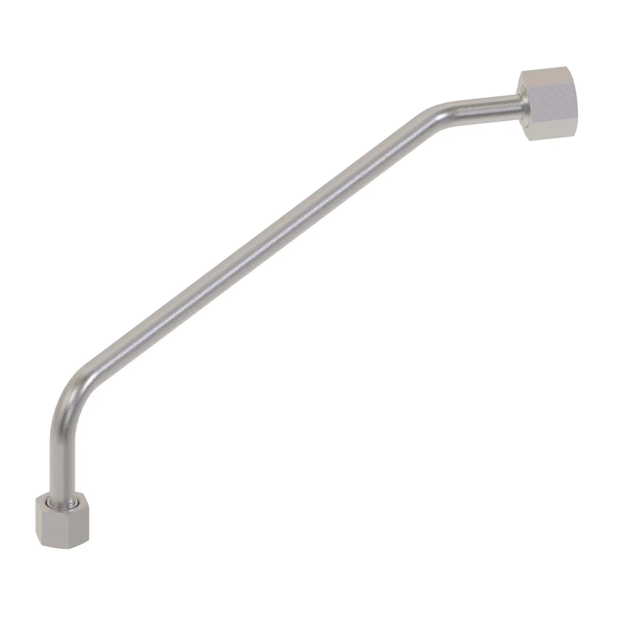 John Deere Upper RH Front SCV Coupler Oil Line - RE329355