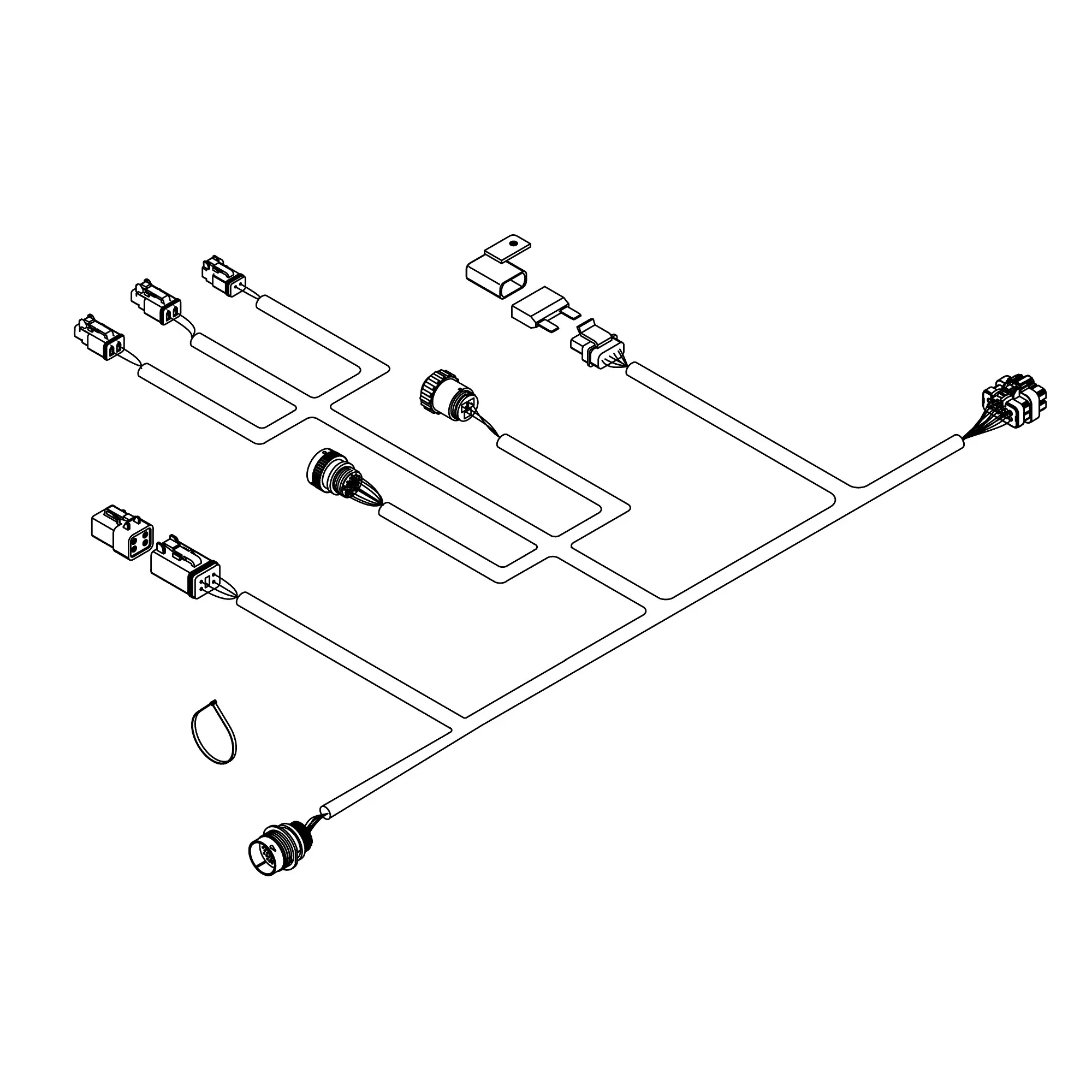 John Deere Convenience Adapter Wiring Harness - AA77091