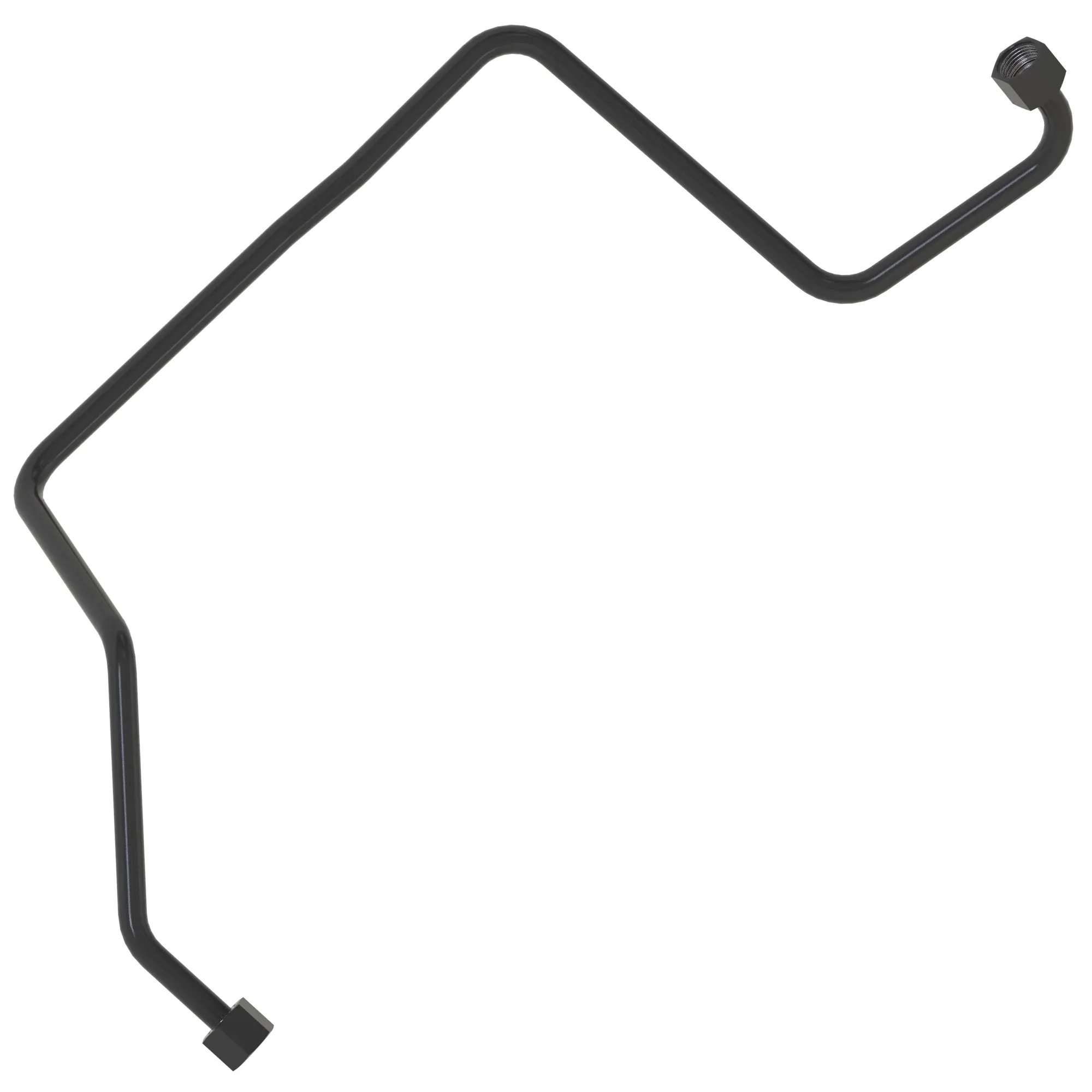 John Deere Hydraulic Circle Motor Oil Line - AT441040