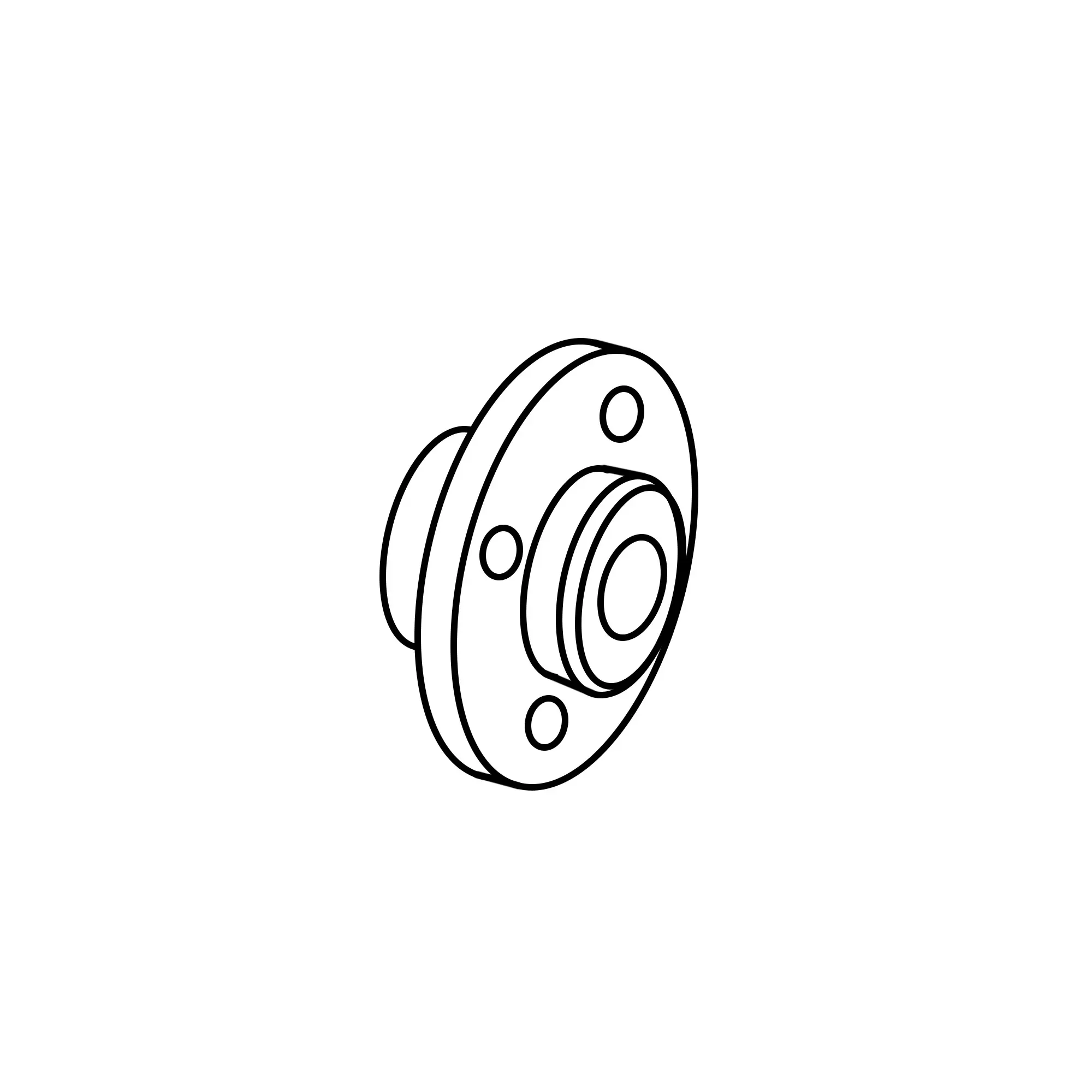 John Deere Hydraulic Pump Drive Sheave Hub - N155670