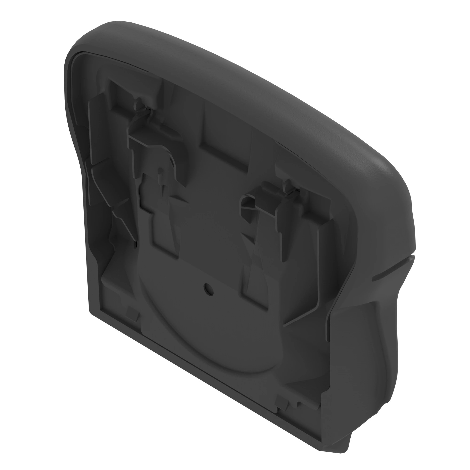 John Deere Grey Vinyl Bottom Seat Cushion - AT221015