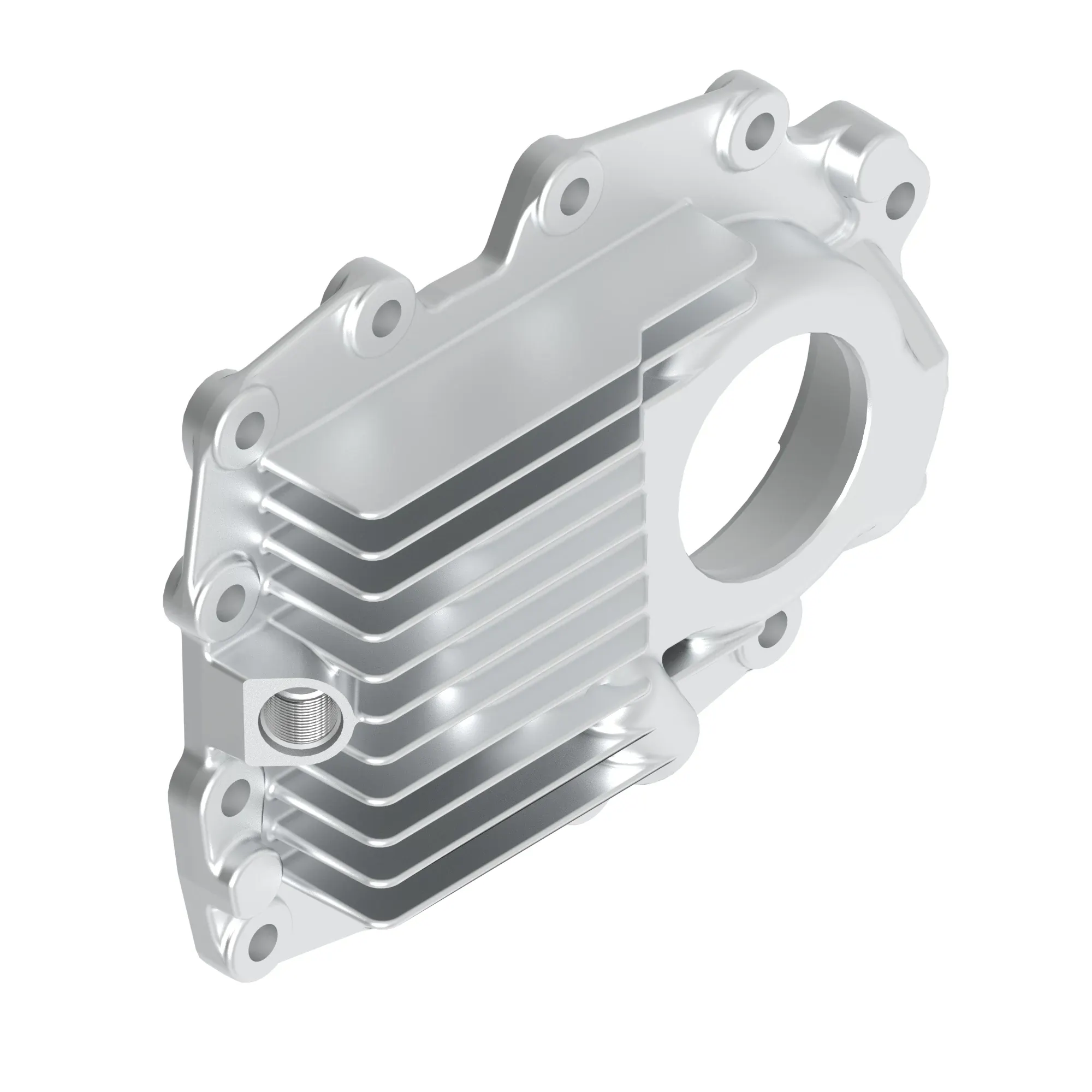 HOUSING, FRONT COVER, WITH PLUG