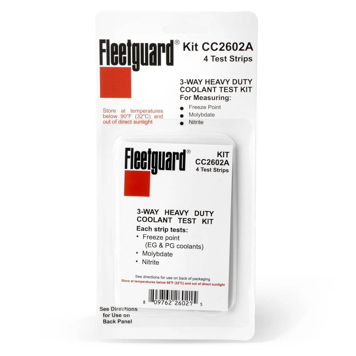 Fleetguard® Coolant Analysis Kit - PMCC2602A