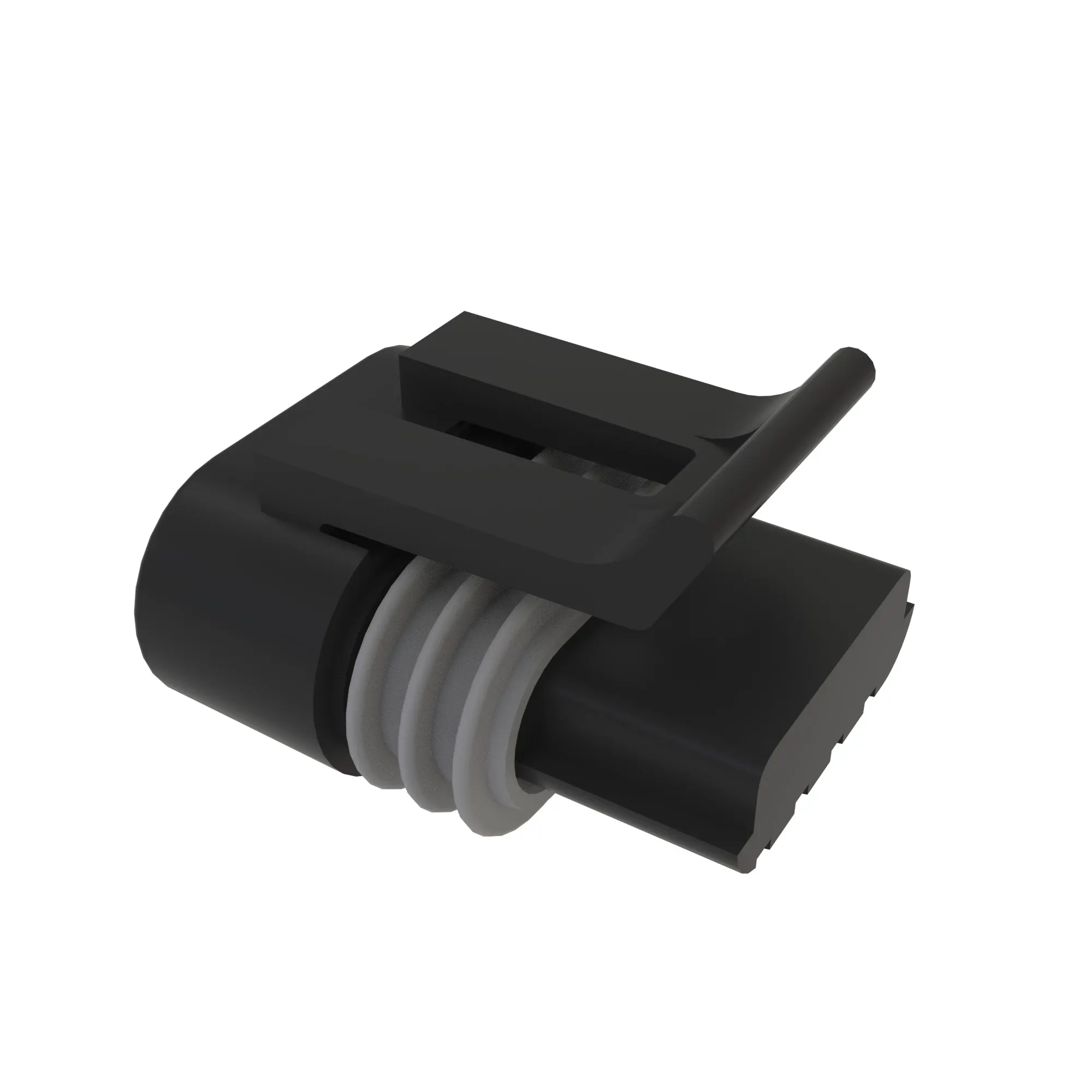 4W FEM SLD BLK NYLON