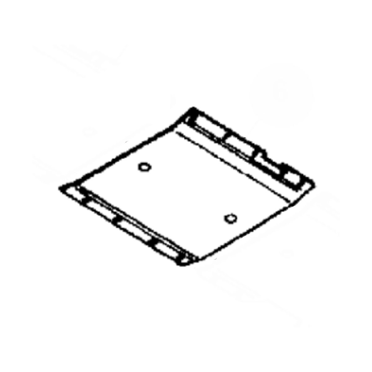 John Deere Poly Skid Shoe Replacement Panel, 16.75 Inch Width X 17.63 Inch Length - H150102