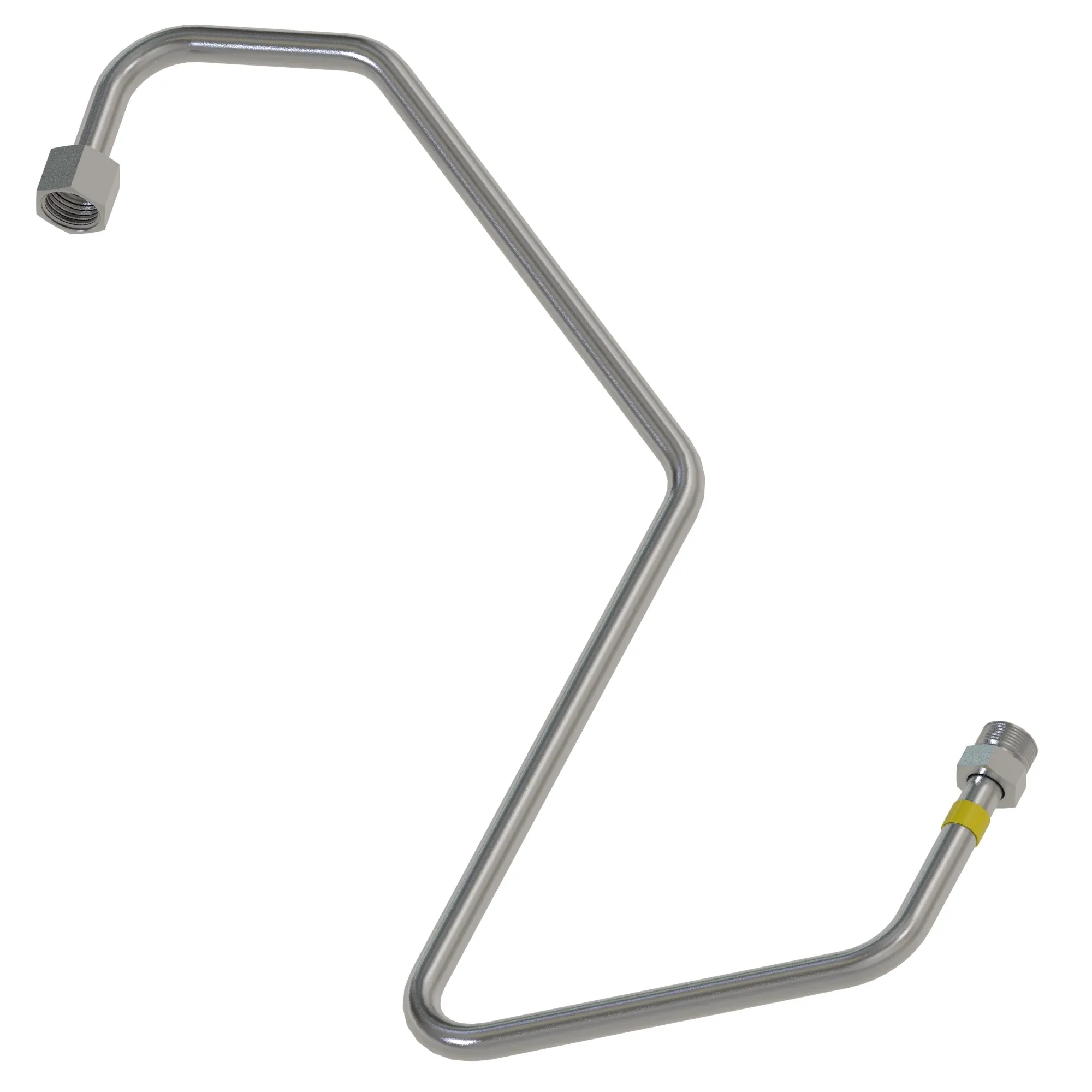 Oil Tube, Rd Motor Port B - Yellow