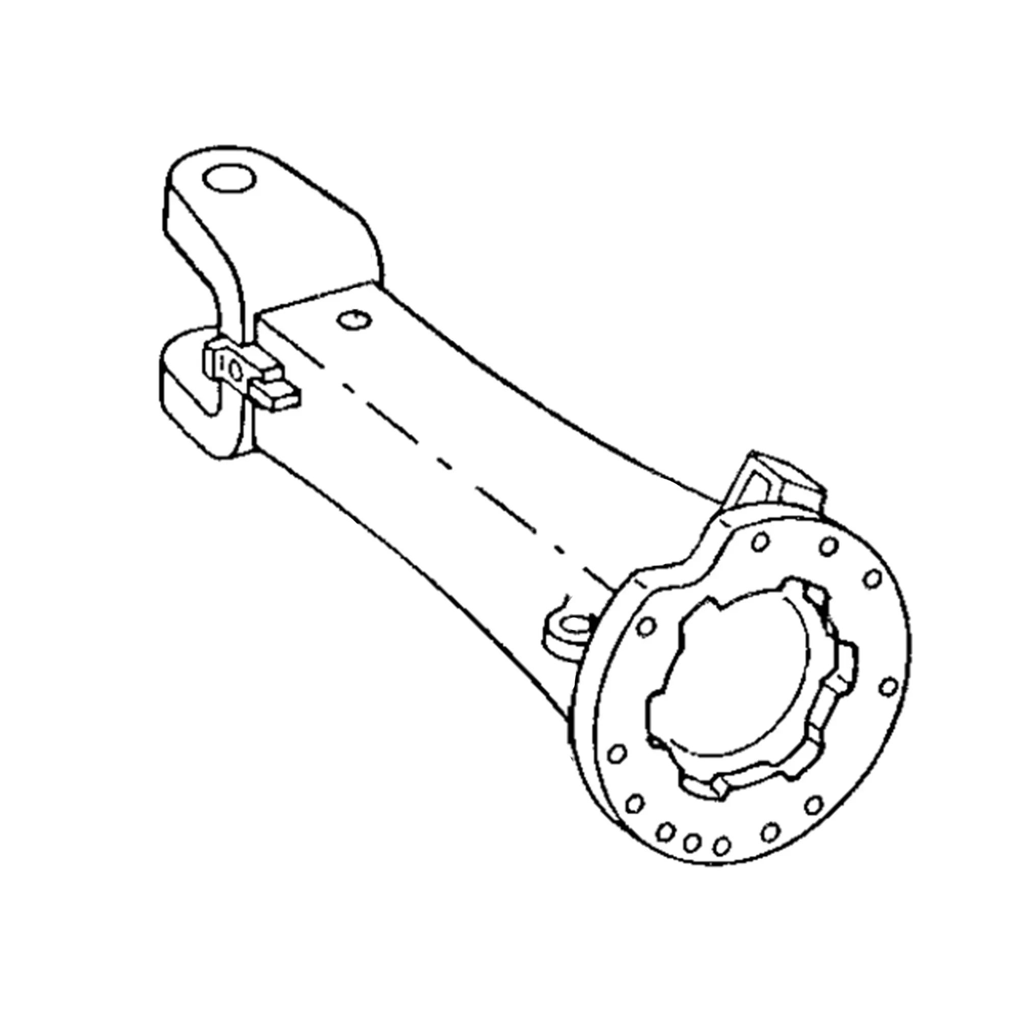 John Deere LH Axle Housing - R125102