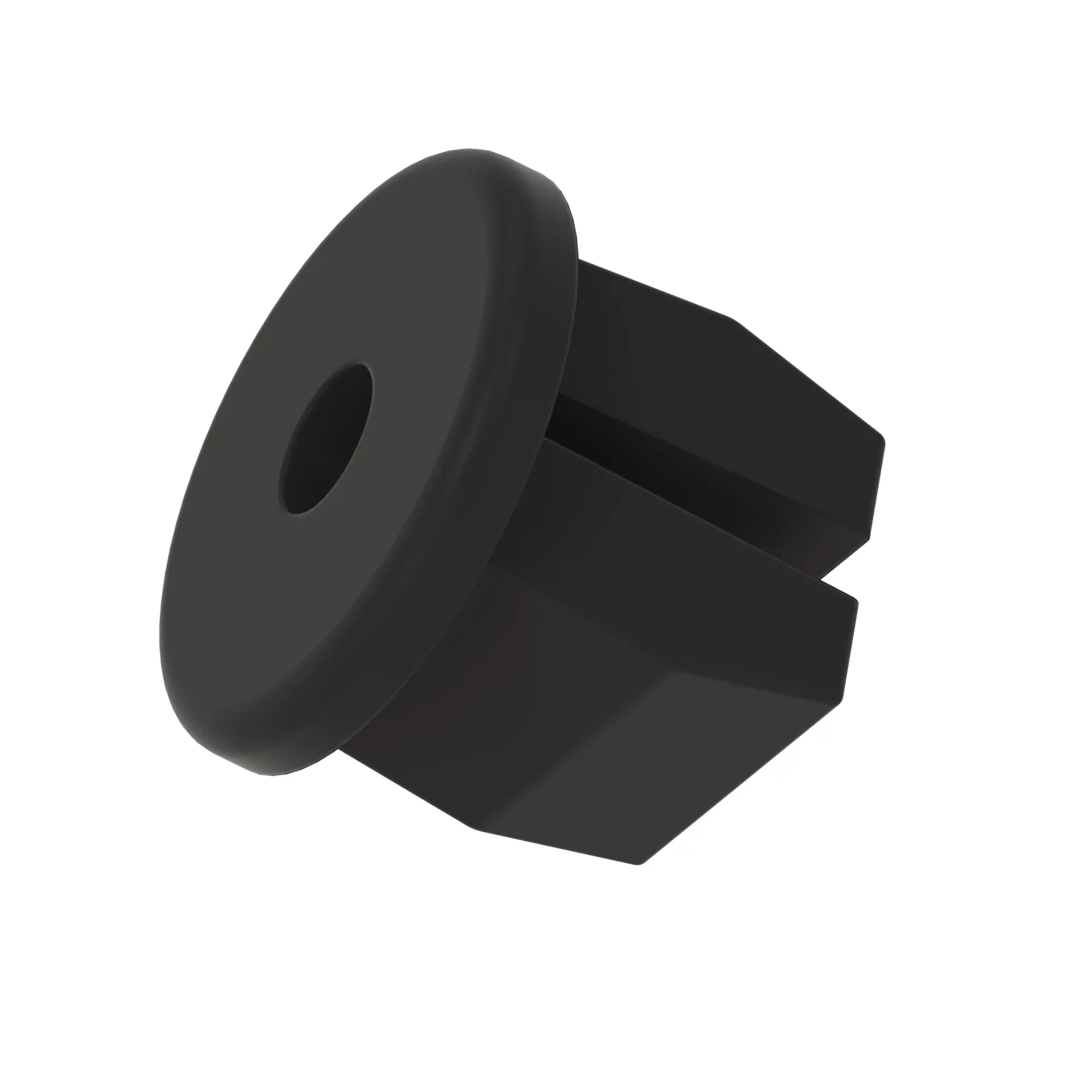 LOCK NUT, SPEADNUT SQ.7 0 8-4 PLAST