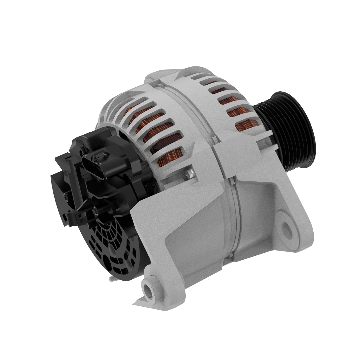 Alternator, W/Reg, 90 Amp, 12V W/Tach