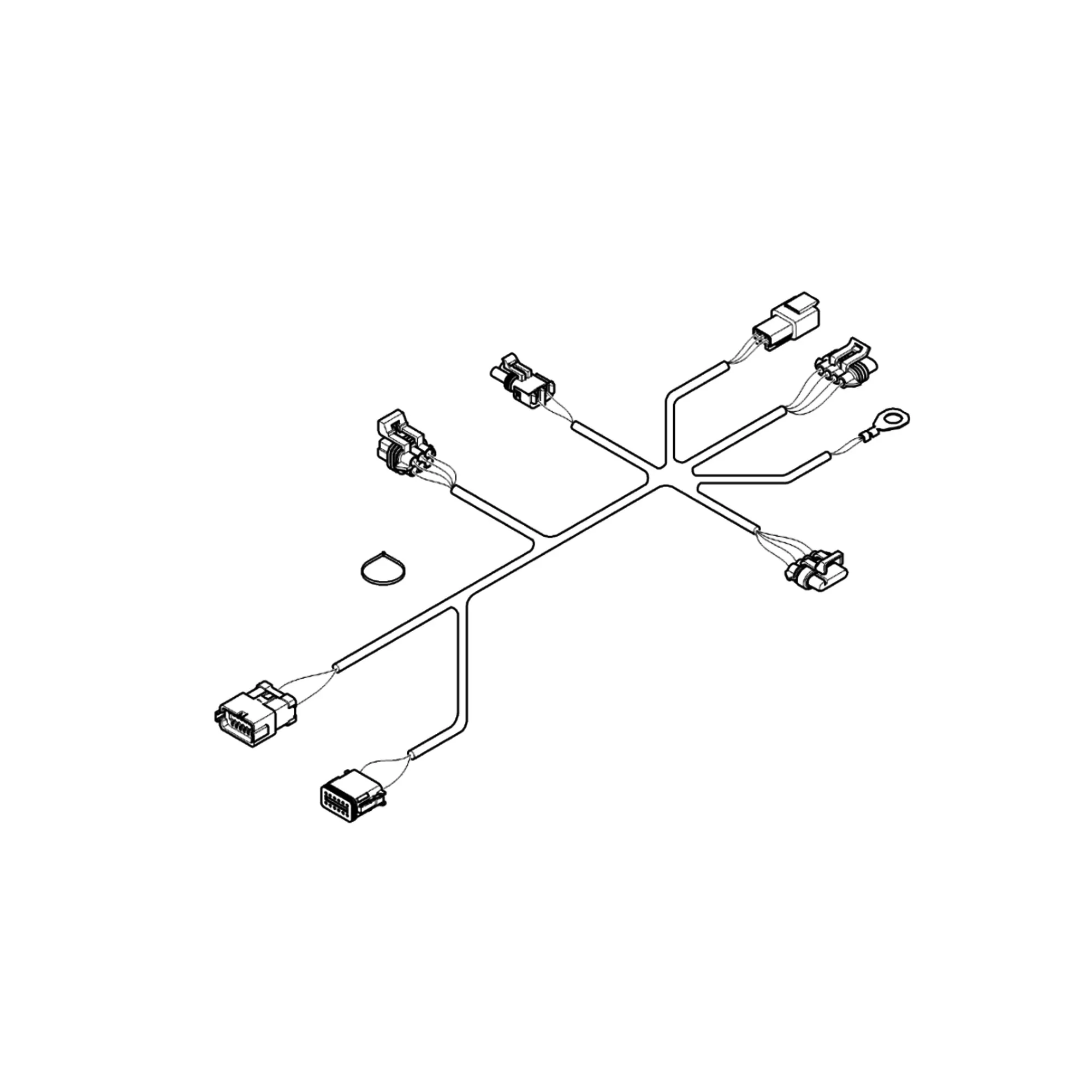 John Deere Ccs™ And Work Light Wiring Harness - AKK15488