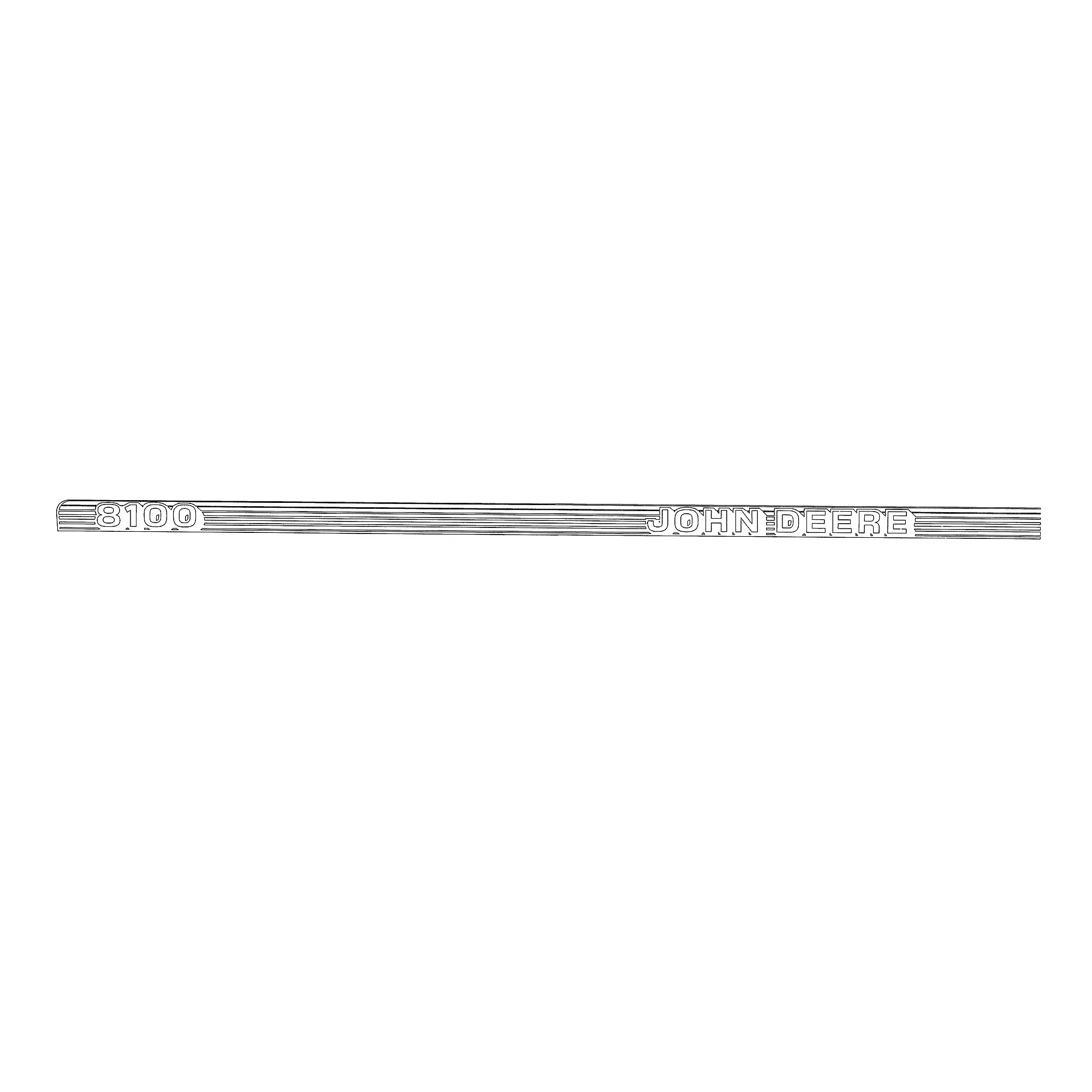 Label, Model Designation, Front, LH