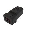 TYCO AMPSEAL16 6W PIN SLD RED PLSTC