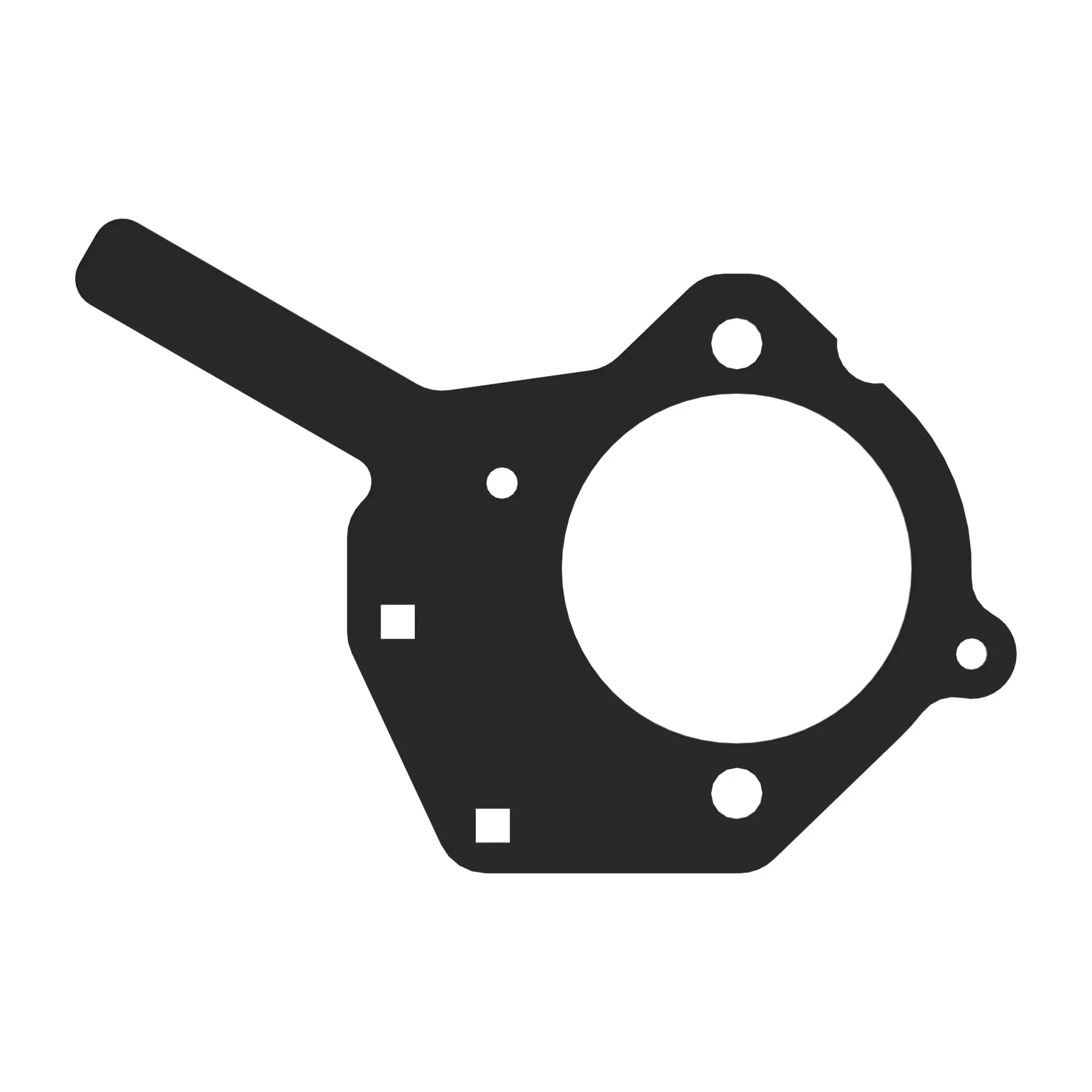 BRACKET, 2WD FRONT PTO SUPPORT