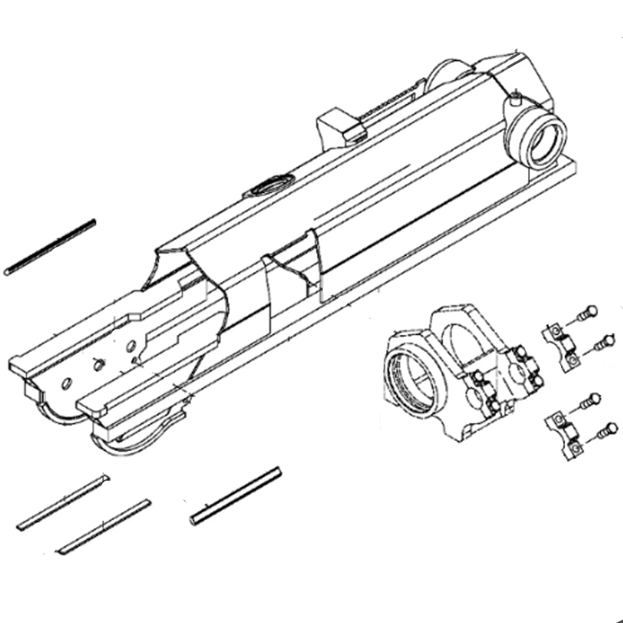 John Deere Frame - LW9407394