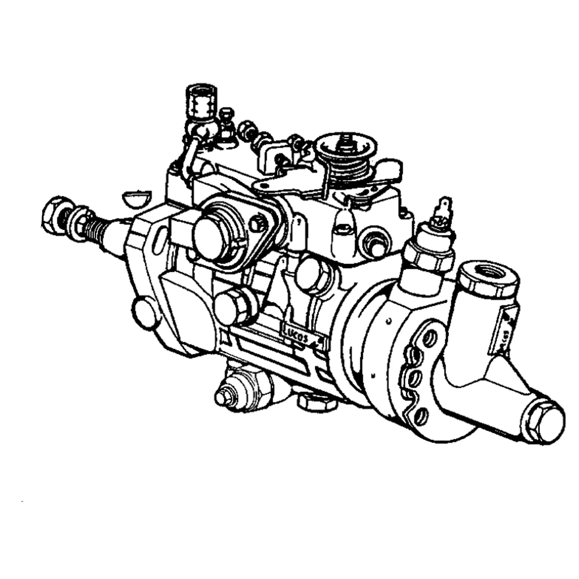 John Deere Reman REMAN Fuel Injection Pump - SE500956