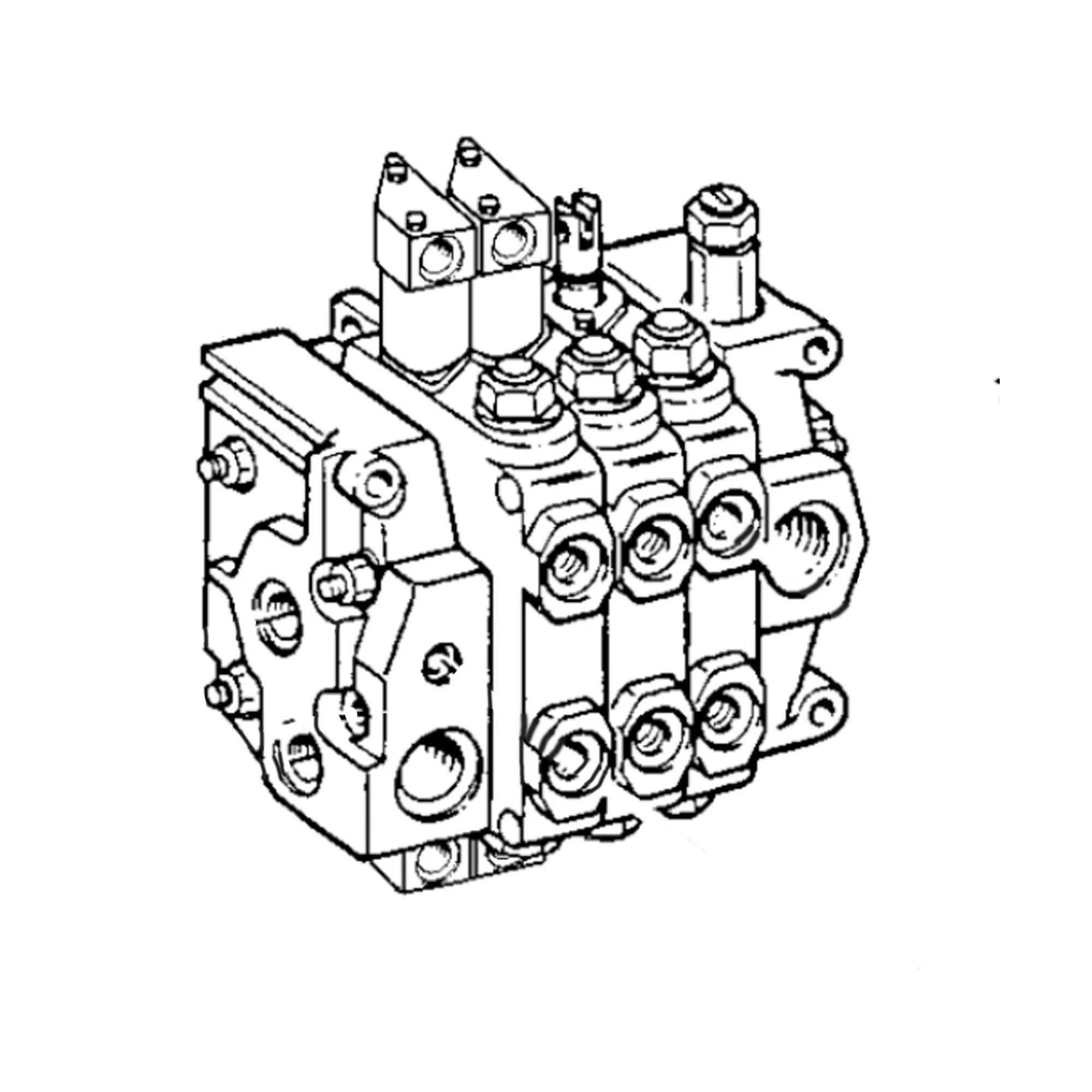 John Deere Section 4way Arch Spool Valve - AT166760