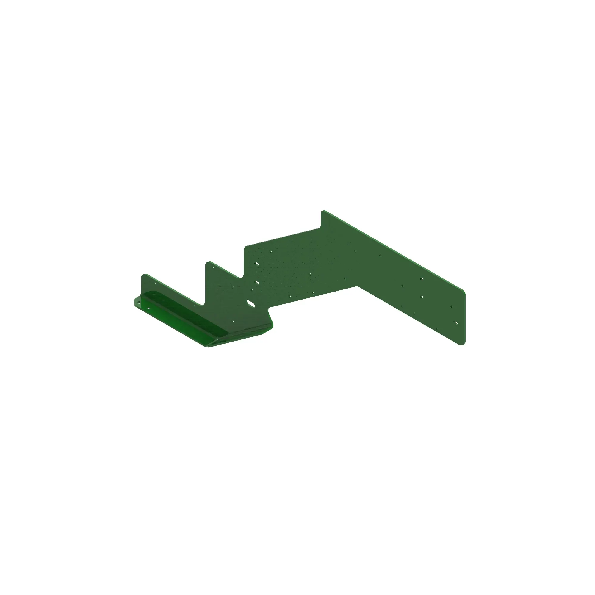 John Deere Stair Support Plate, Left Side - A113974