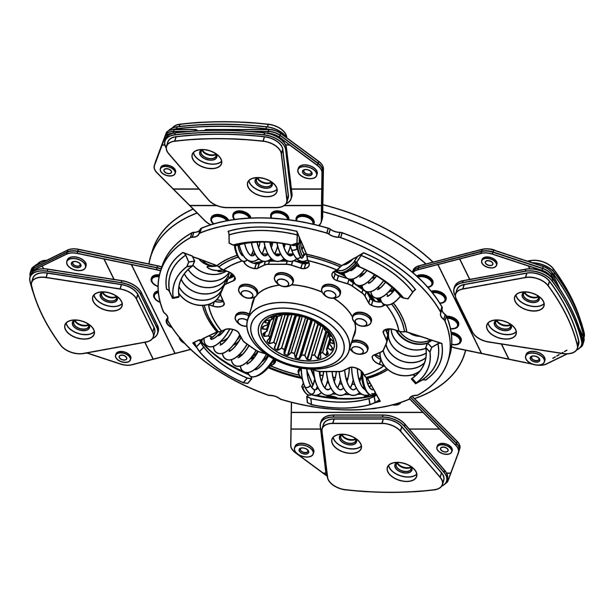 John Deere Traction Clutch Disk - SJ29351
