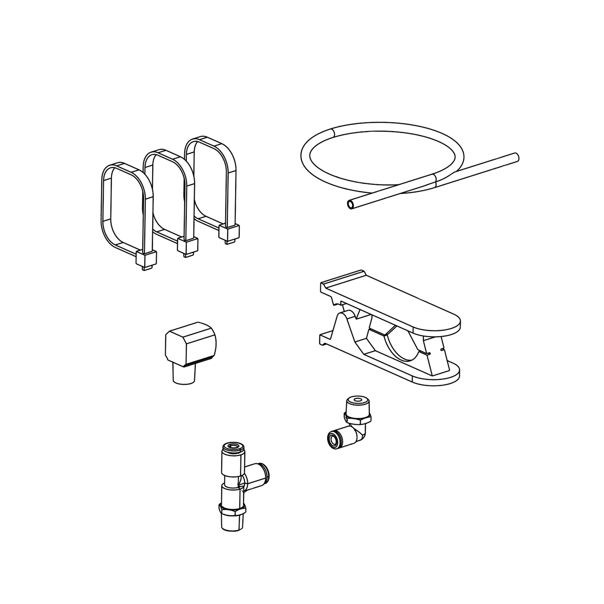 John Deere Seat Suspension Air Compressor Kit - AT484908