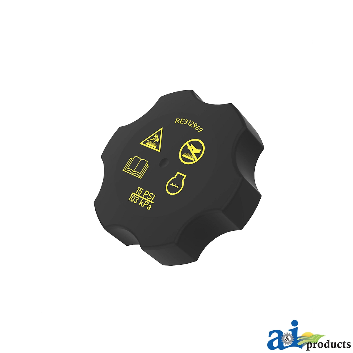 A&I Products Surge Tank Filler Cap - A-RE312969