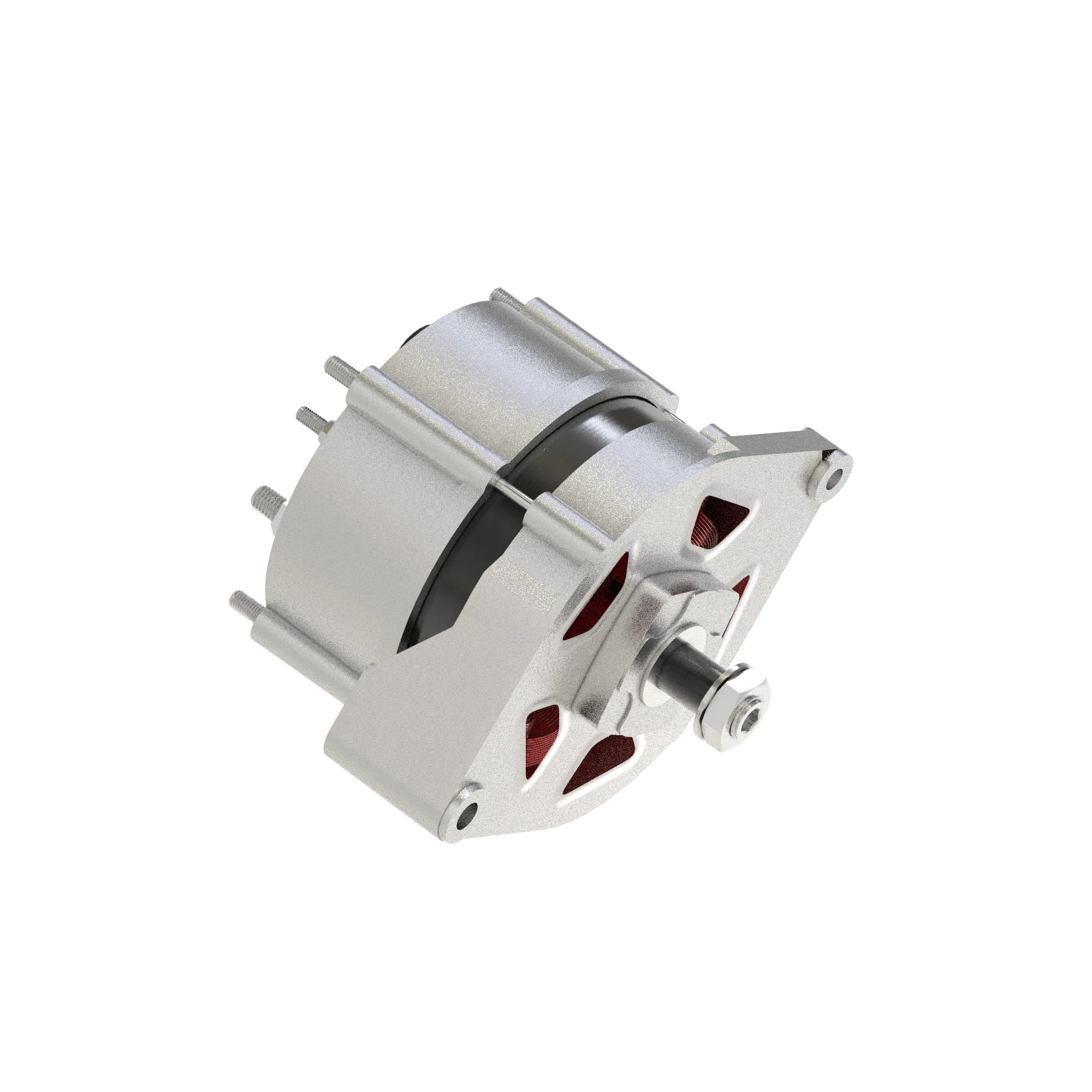 John Deere External Fan Alternator, 24 Volts, 45 Amp - AT161324