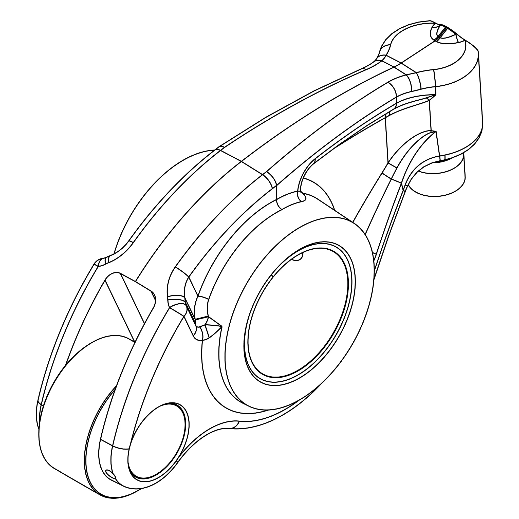 John Deere Rocker Arm, Intake Assembly with HLA - DZ122172