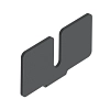 BRACKET, SEAL, MIRROR SUPPORT RH