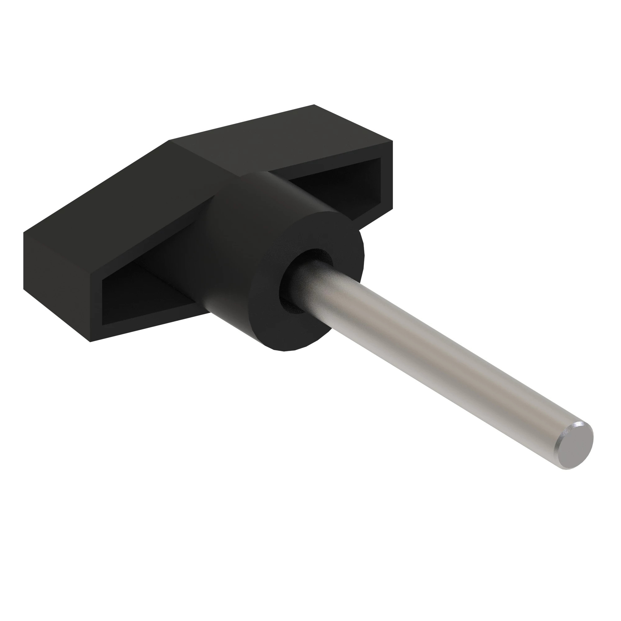 KNOB, KNOB, THREADED 1/4-20 X 2"