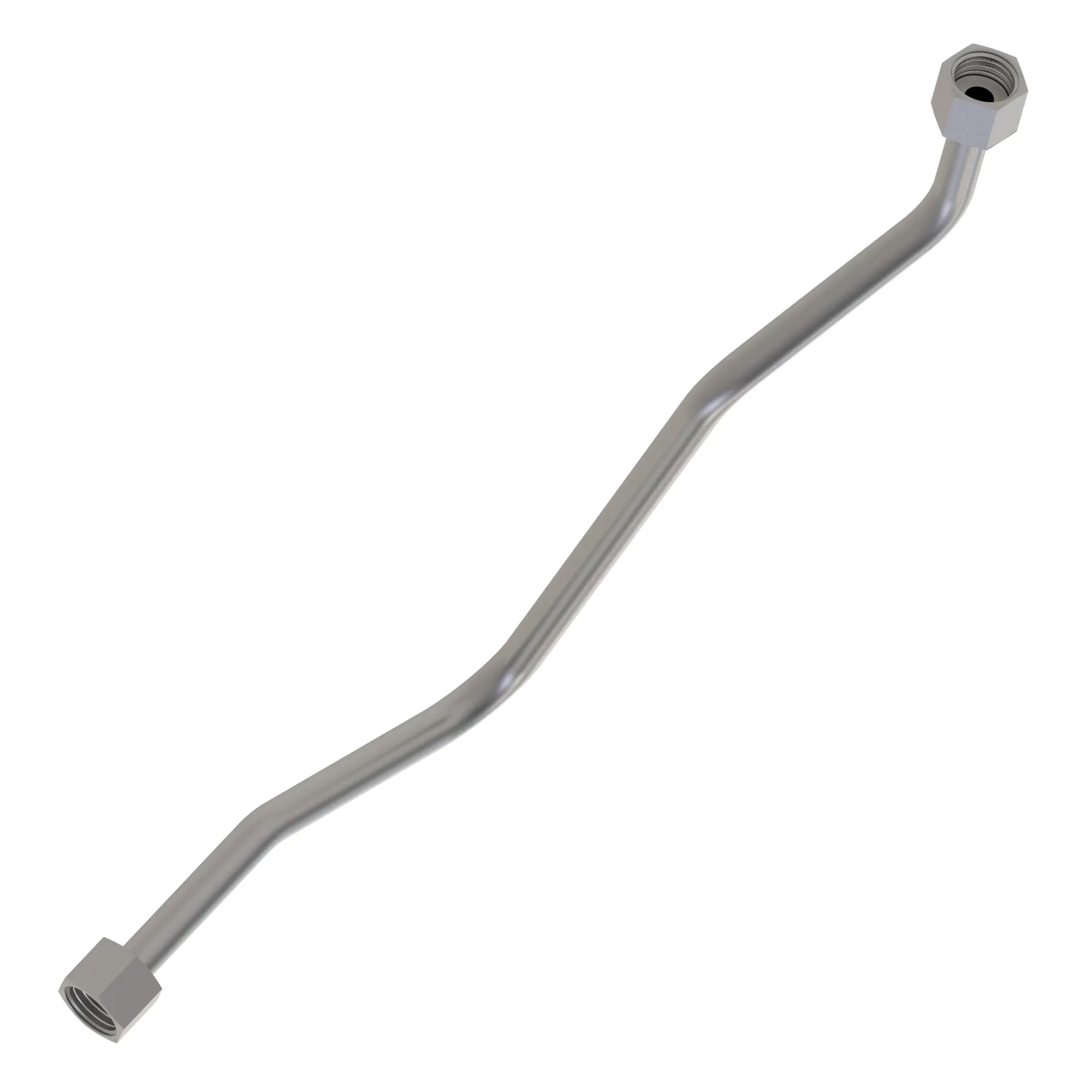 John Deere Boom Oil Line, Rod End, Right Side - AT530506