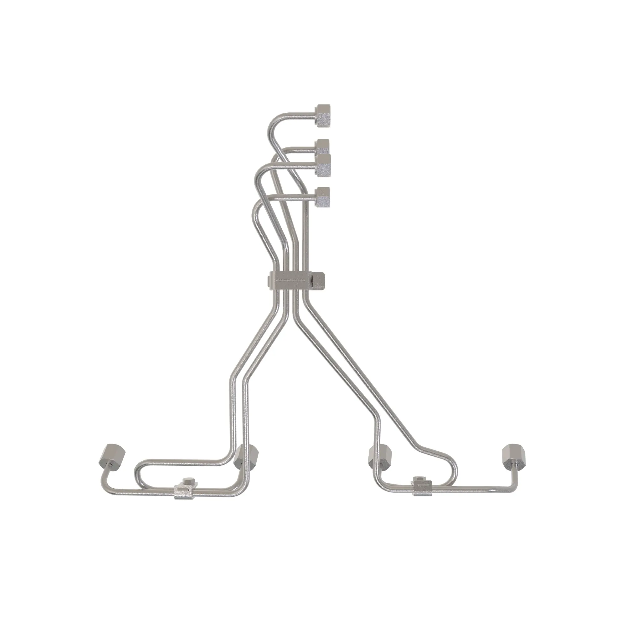 FUEL INJECTION LINES SET 4 CYL, FOR DELPHI DP100 WITH DELIVERY VALVES