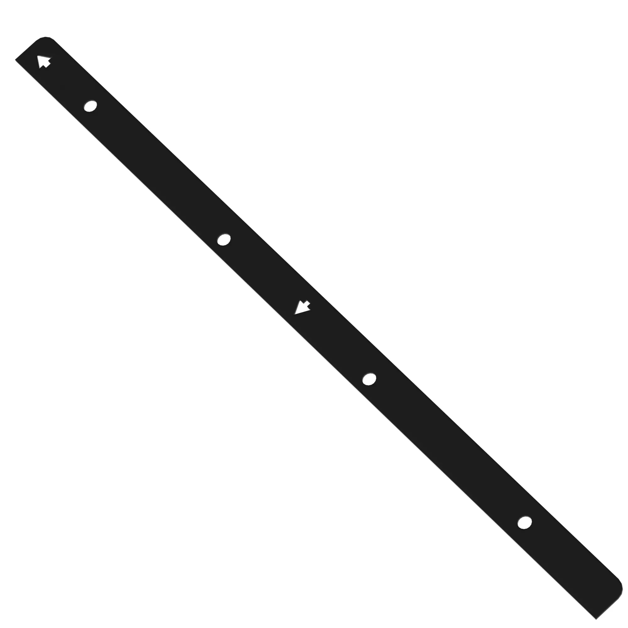BRACKET, FRONT GRILLE, RIVET