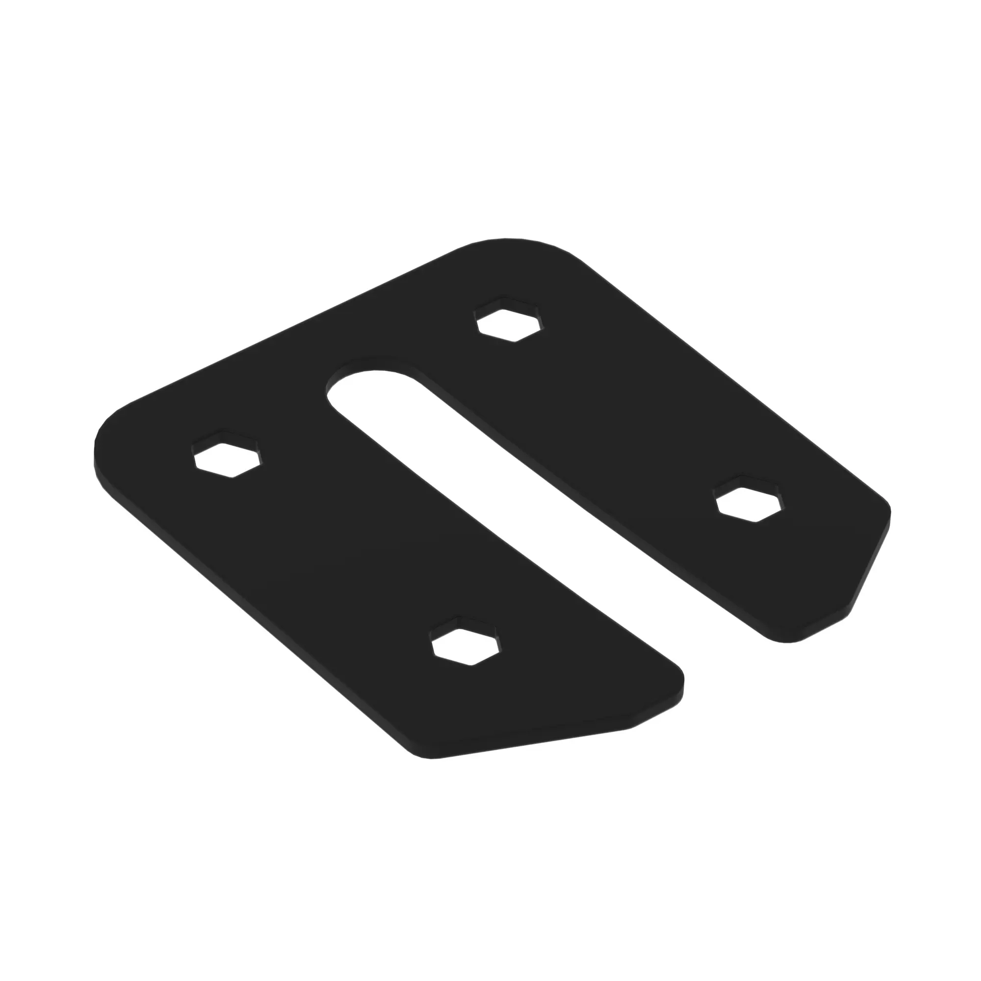 BRACKET, GUIDE RUBBER, MUDGUARD