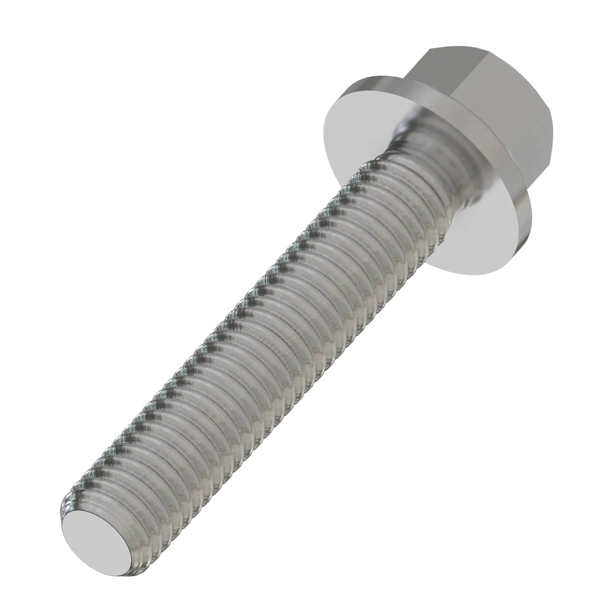 John Deere Hexagonal Head Flanged Screw, M10 X 60 - DZ121036