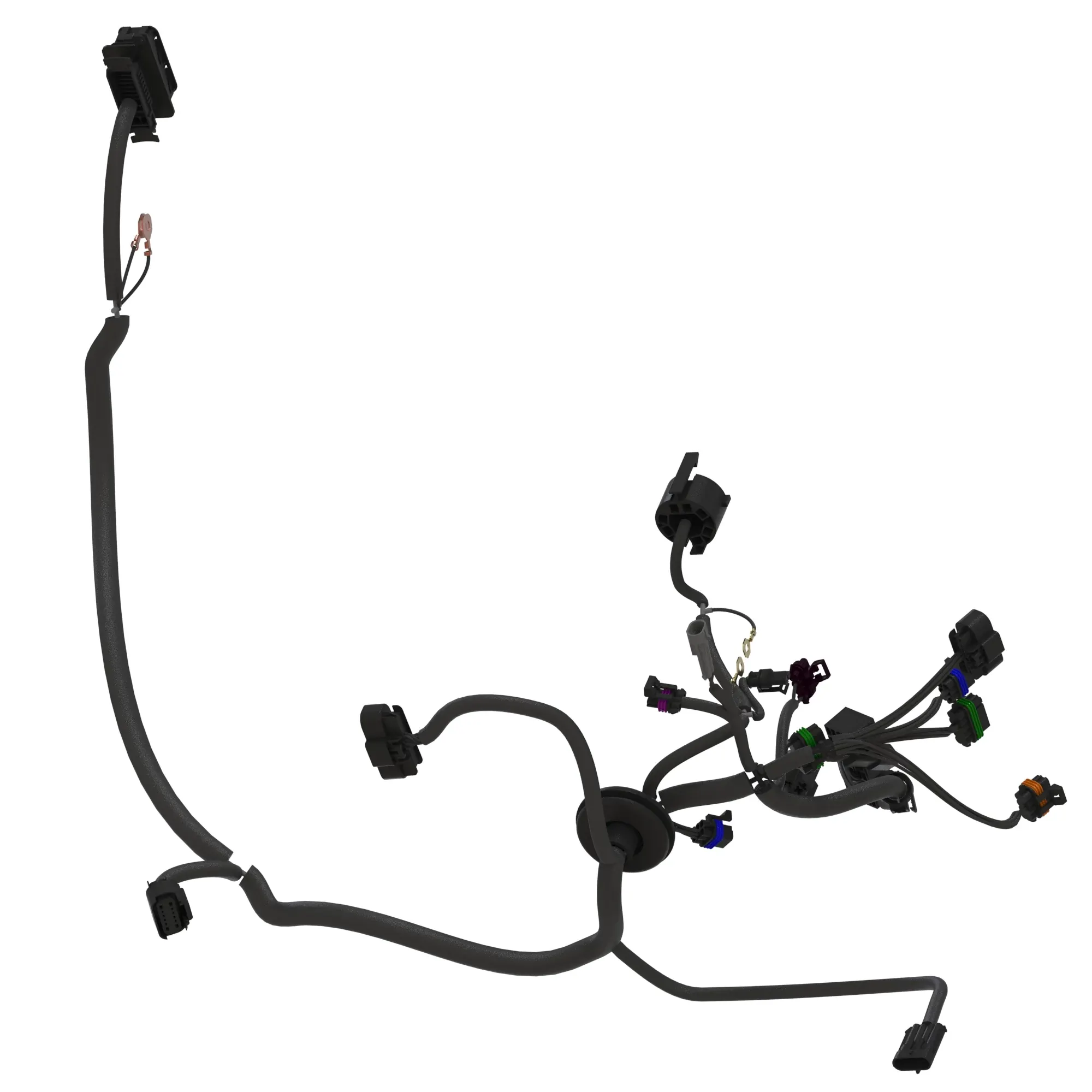 John Deere OOS Front Control Cab Wiring Harness - TA39260