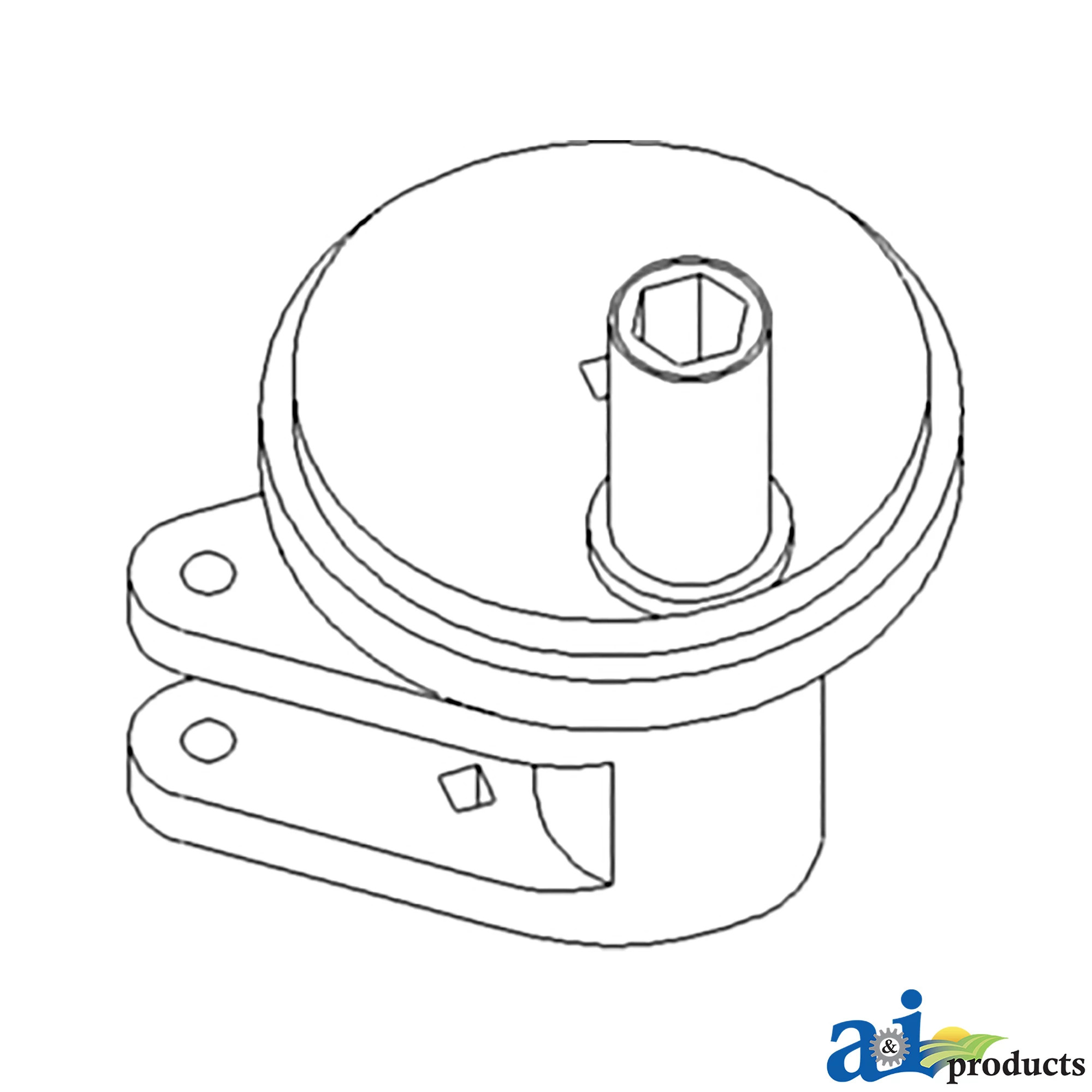 A&I Products Right Side Concave Adjuster Cam - A-H178115