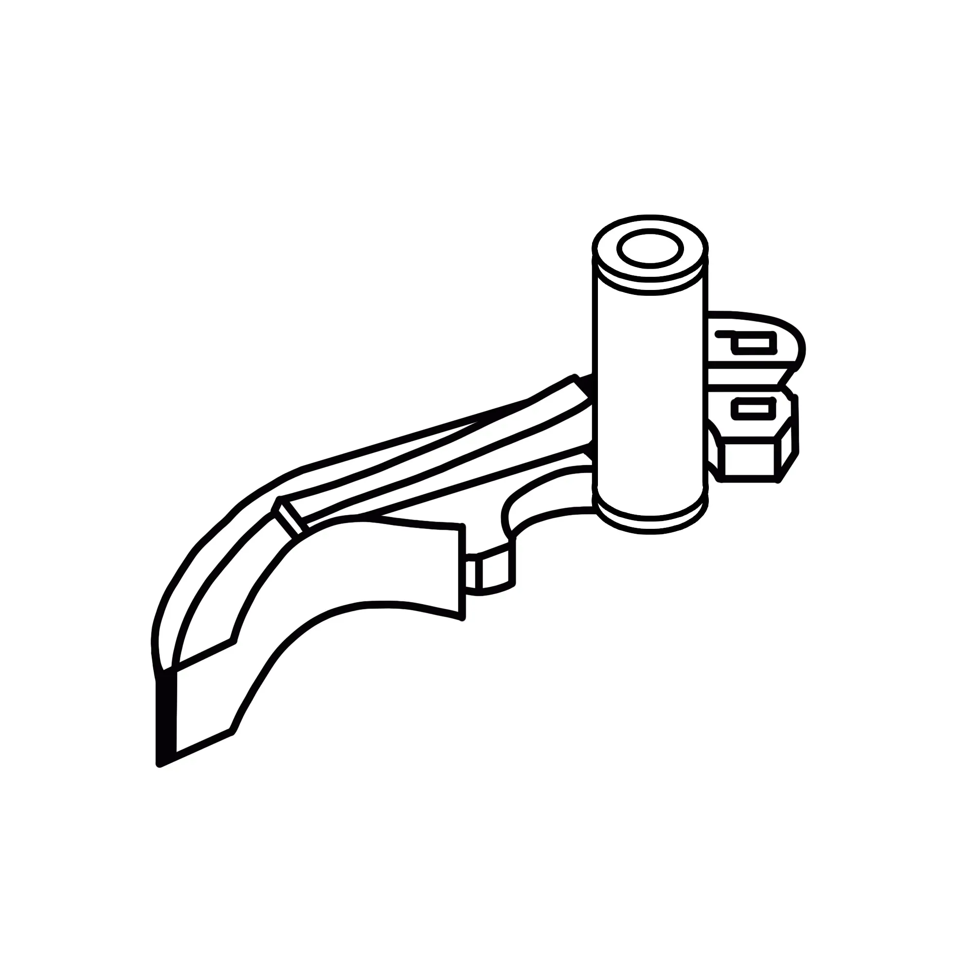 John Deere Lower Knife Right Delimber - F700095
