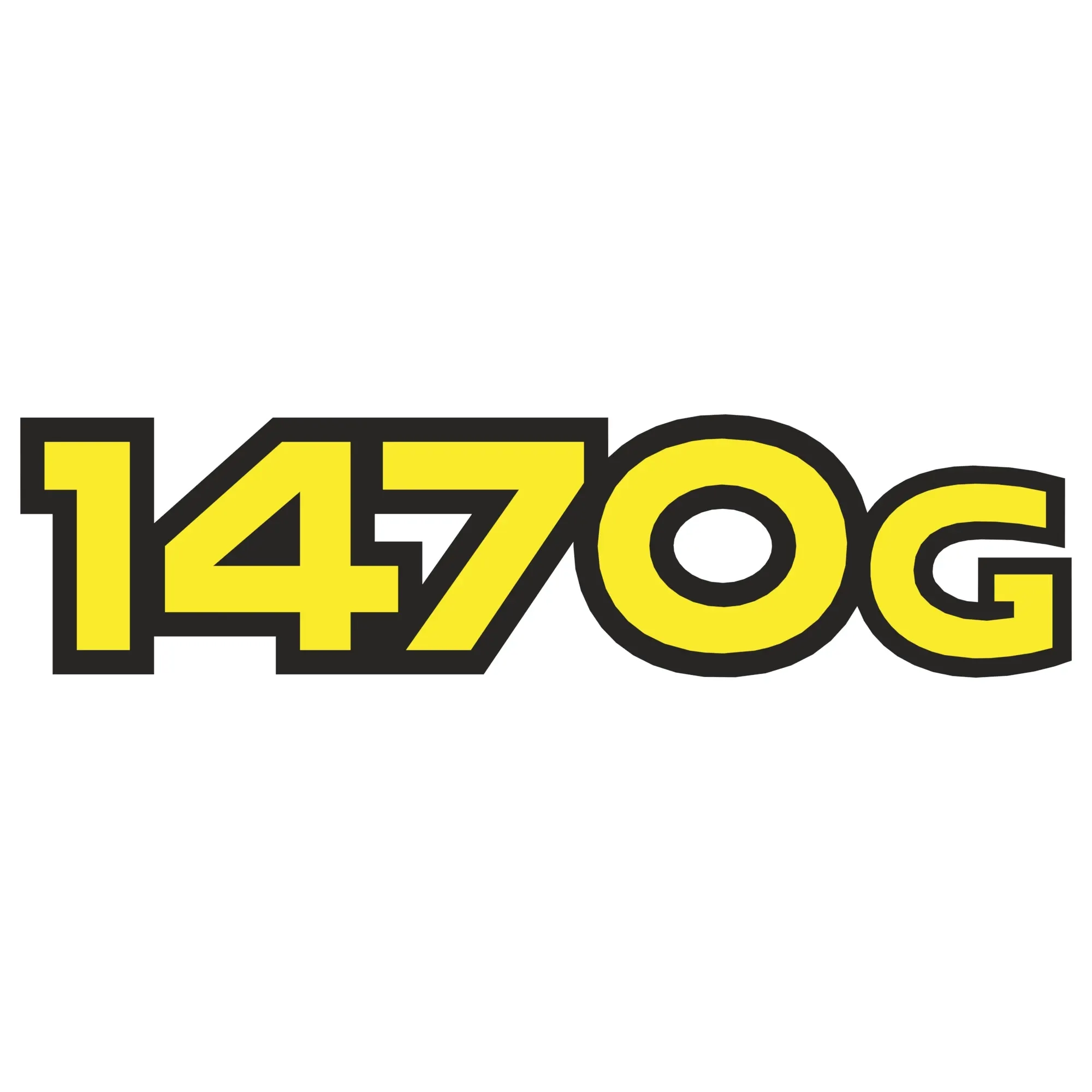 John Deere 1470G Machine Number Label - F691811