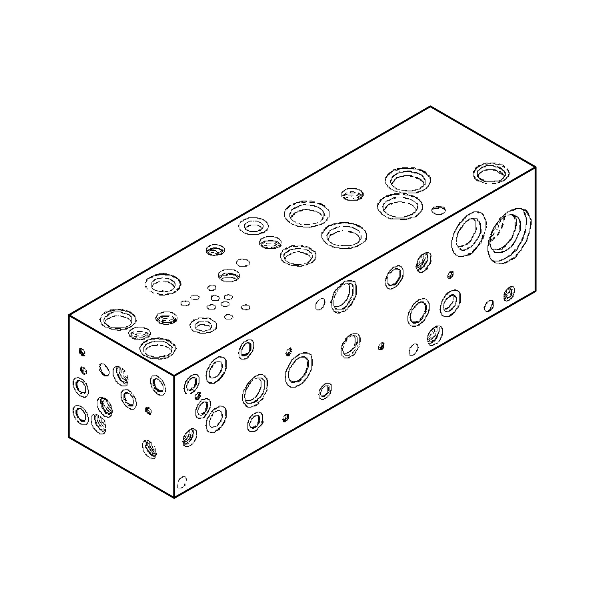 John Deere Hydraulic Valve Manifold - FH335481