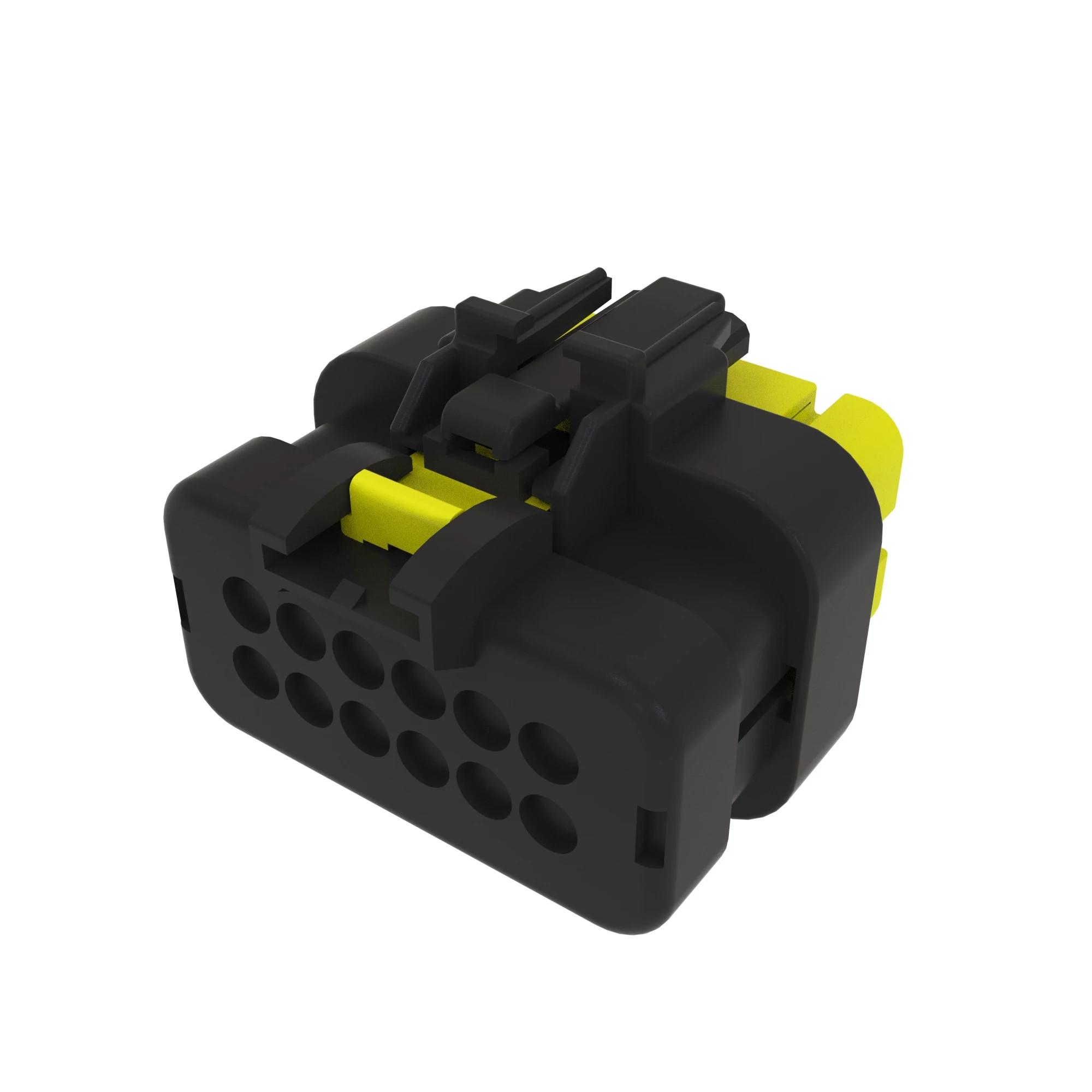 TYCO AMPSEAL16 12W RCPT SLD YLW PLS