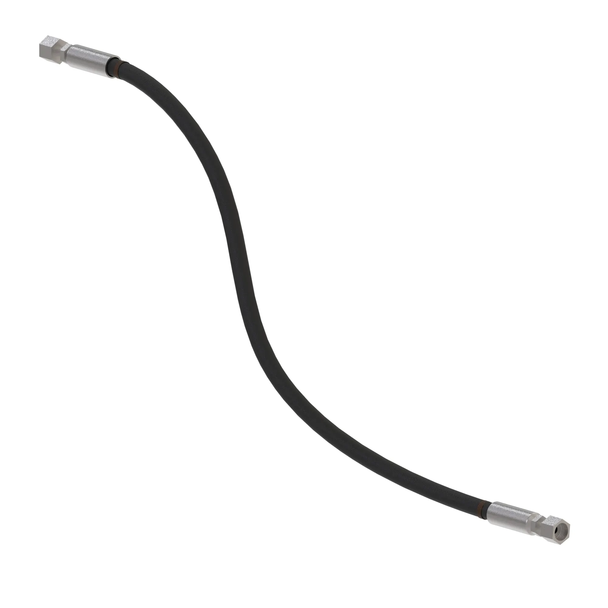 John Deere Main Control Valve to Pilot Control Valve Hydraulic Hose - AT420689